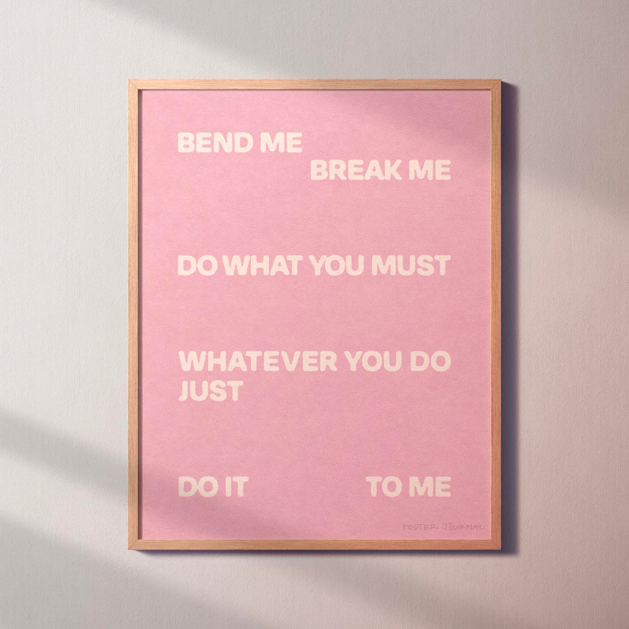 BEND PRINT