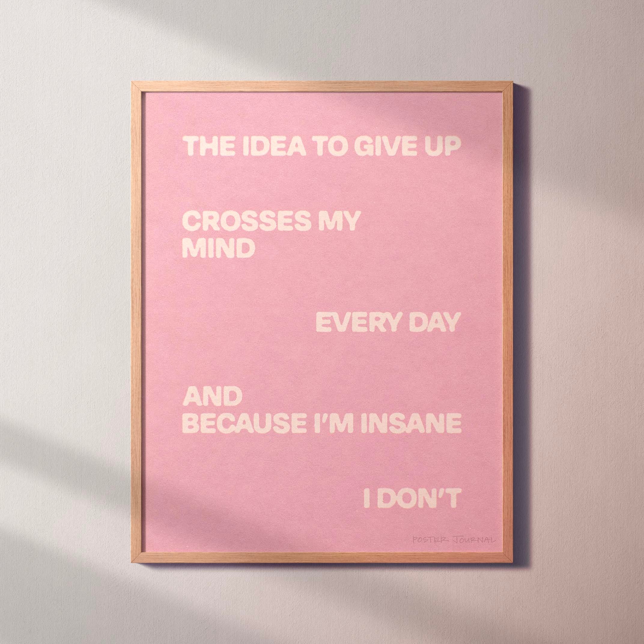 CROSSES PRINT