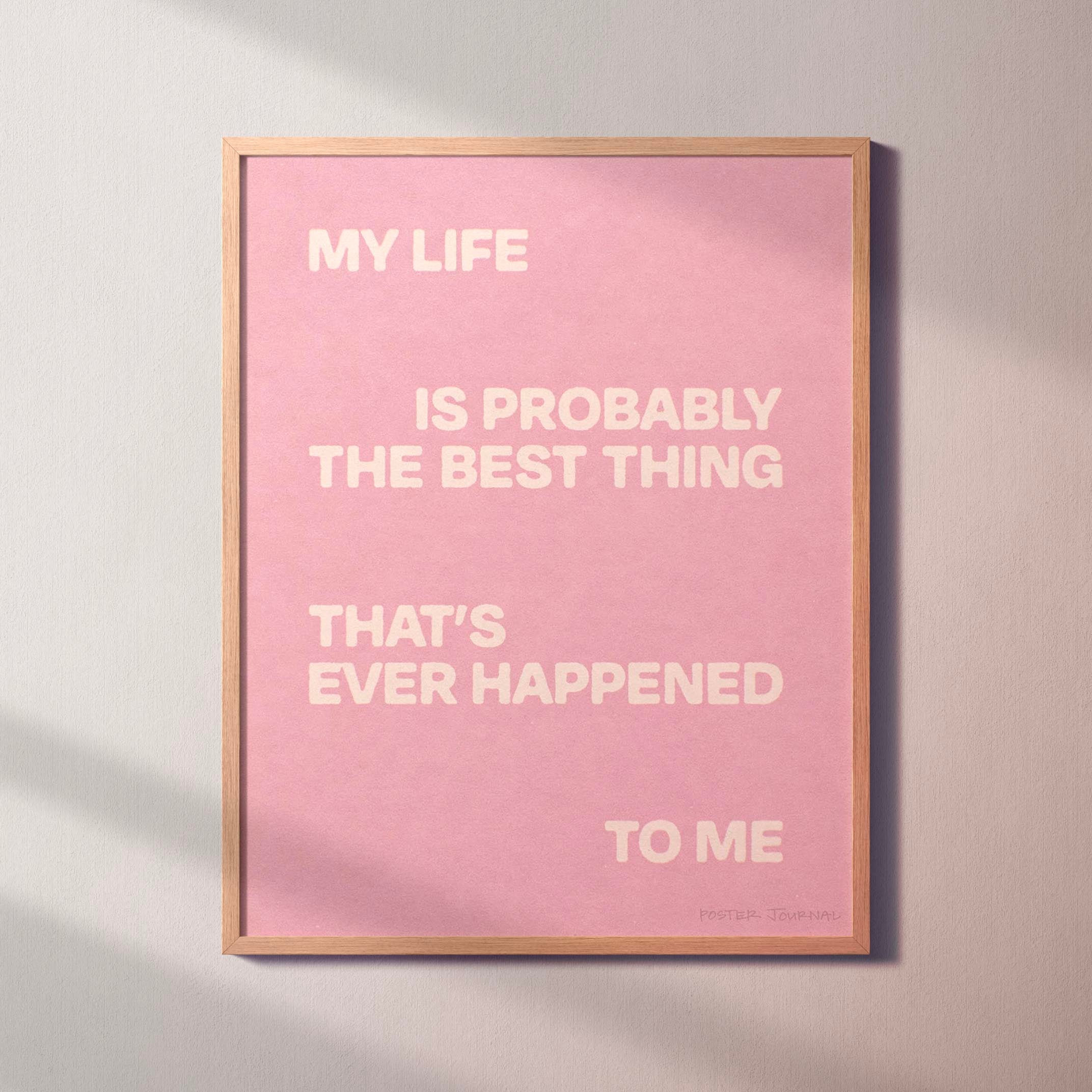 HAPPENED PRINT