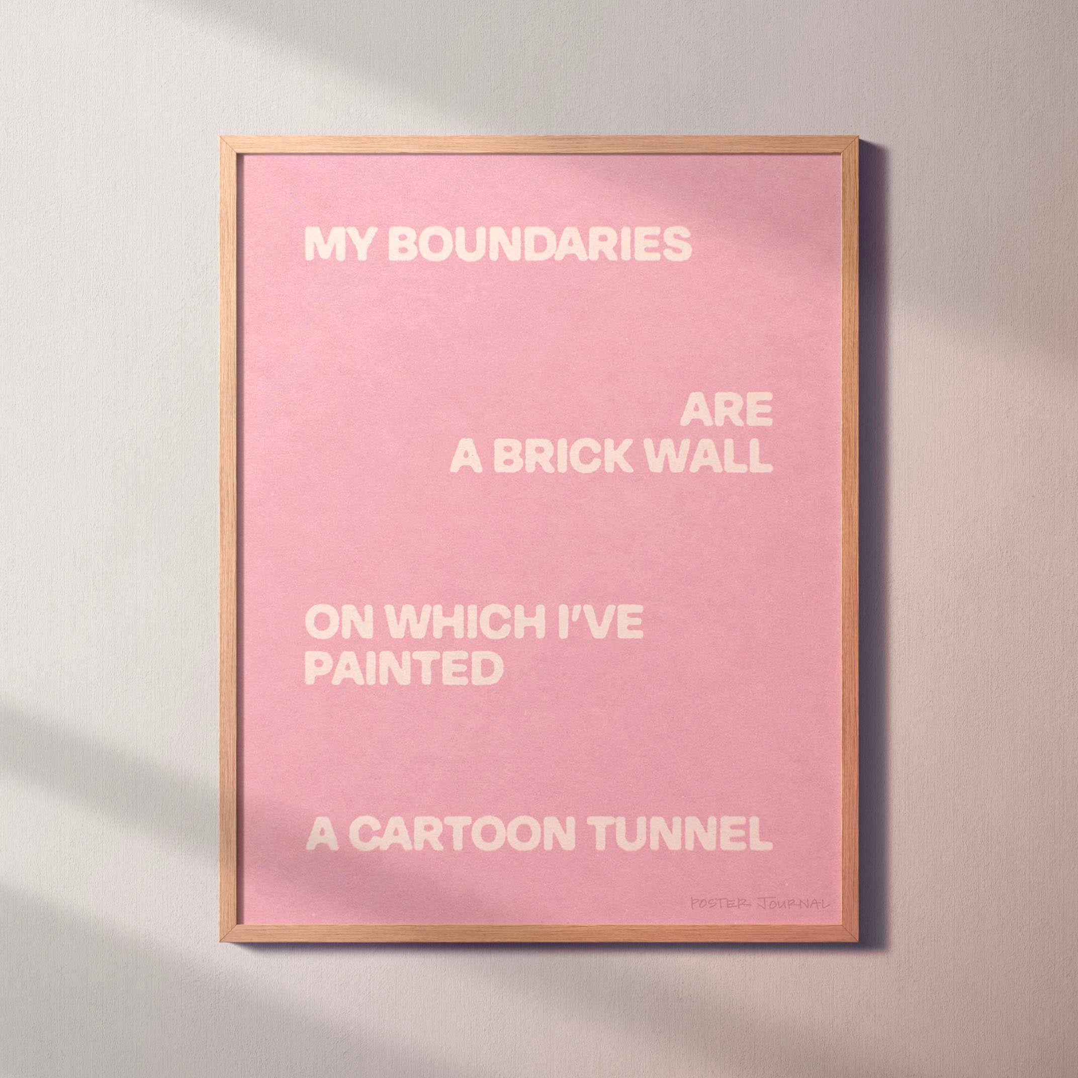 BOUNDARIES PRINT