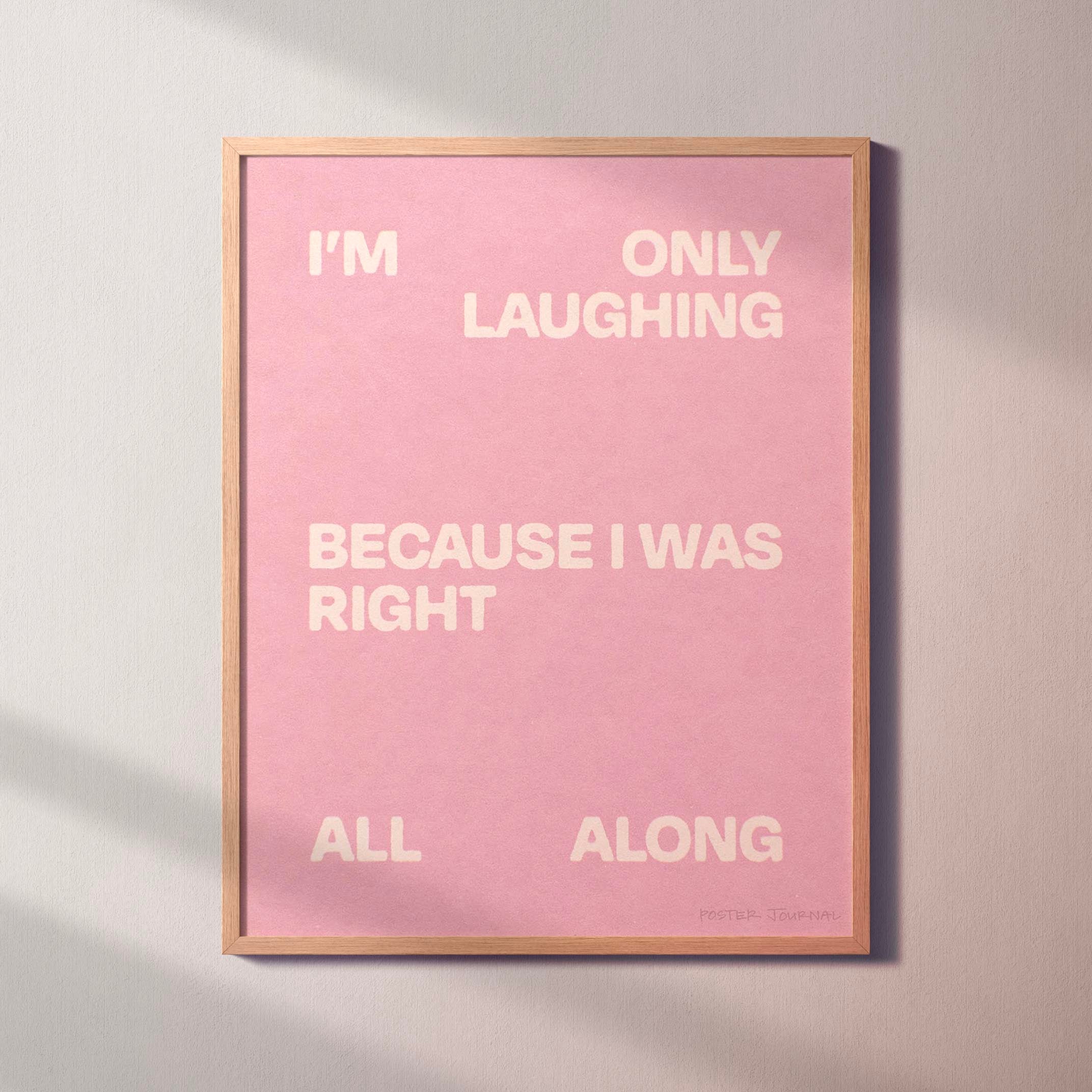 LAUGHING PRINT