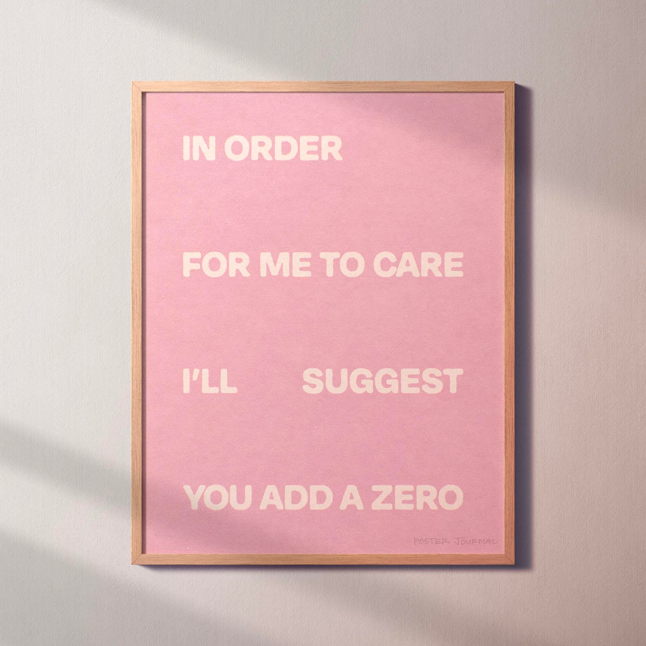 ZERO PRINT