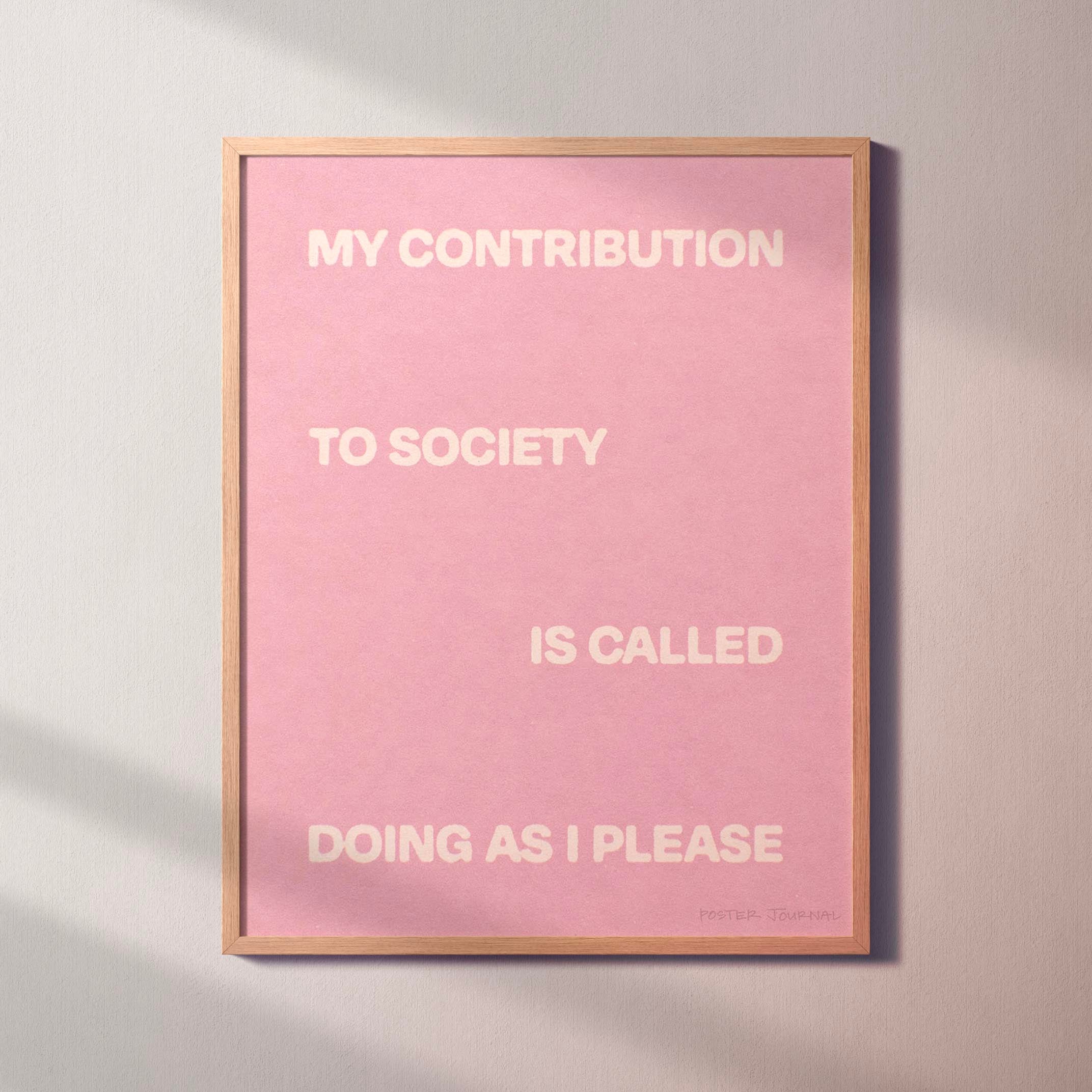 CONTRIBUTION PRINT