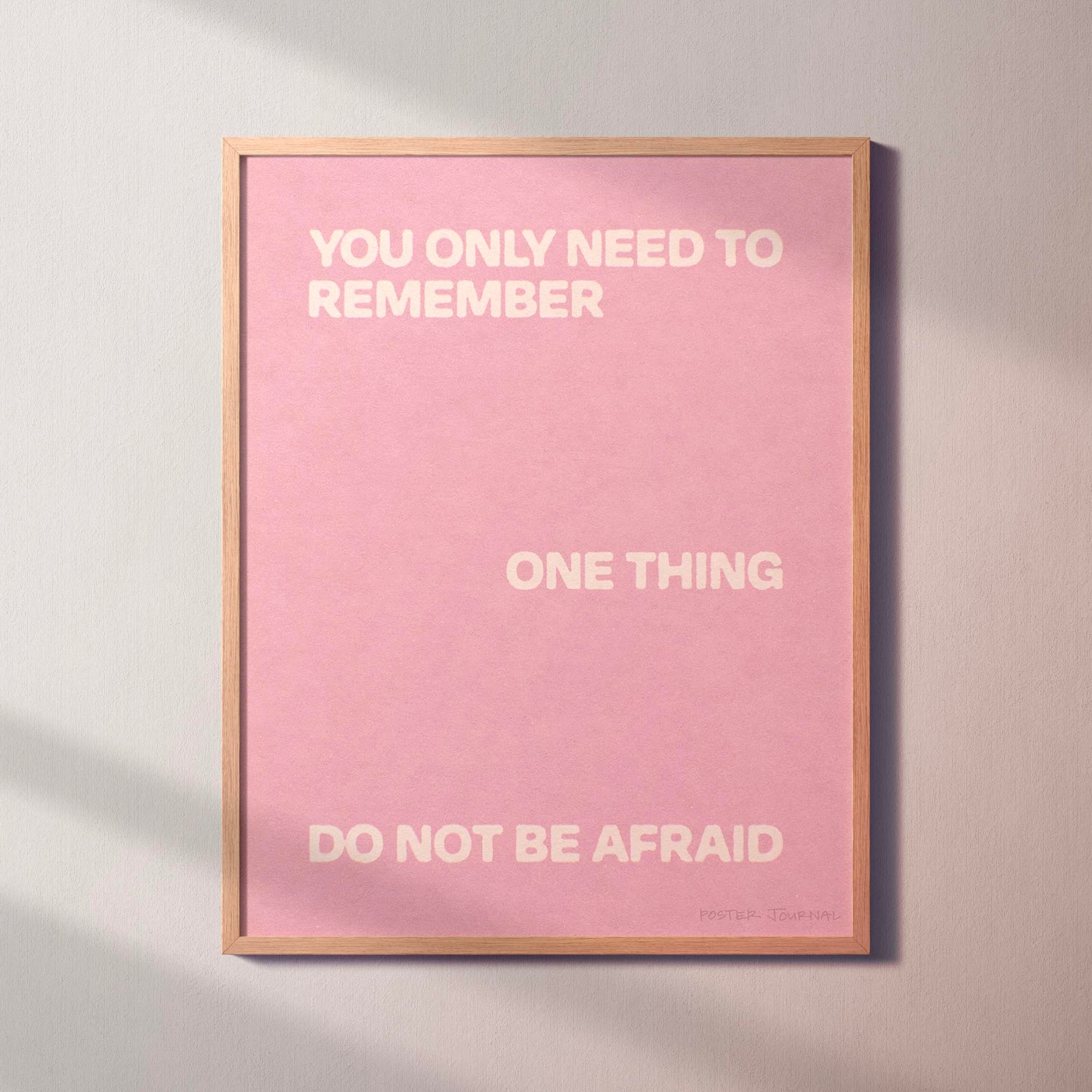 AFRAID PRINT