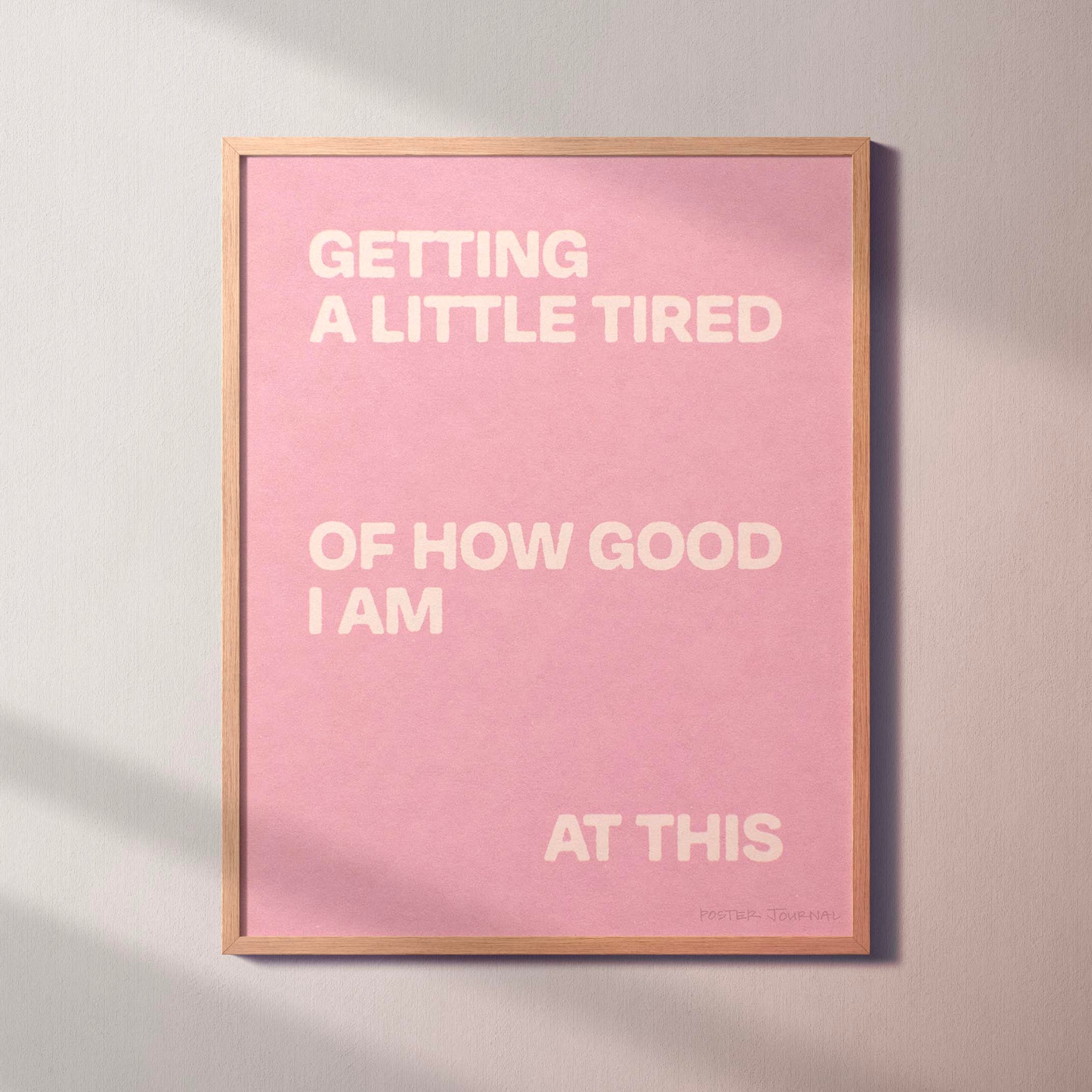 TIRED PRINT