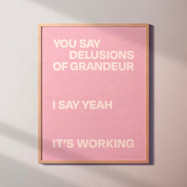 DELUSIONS PRINT