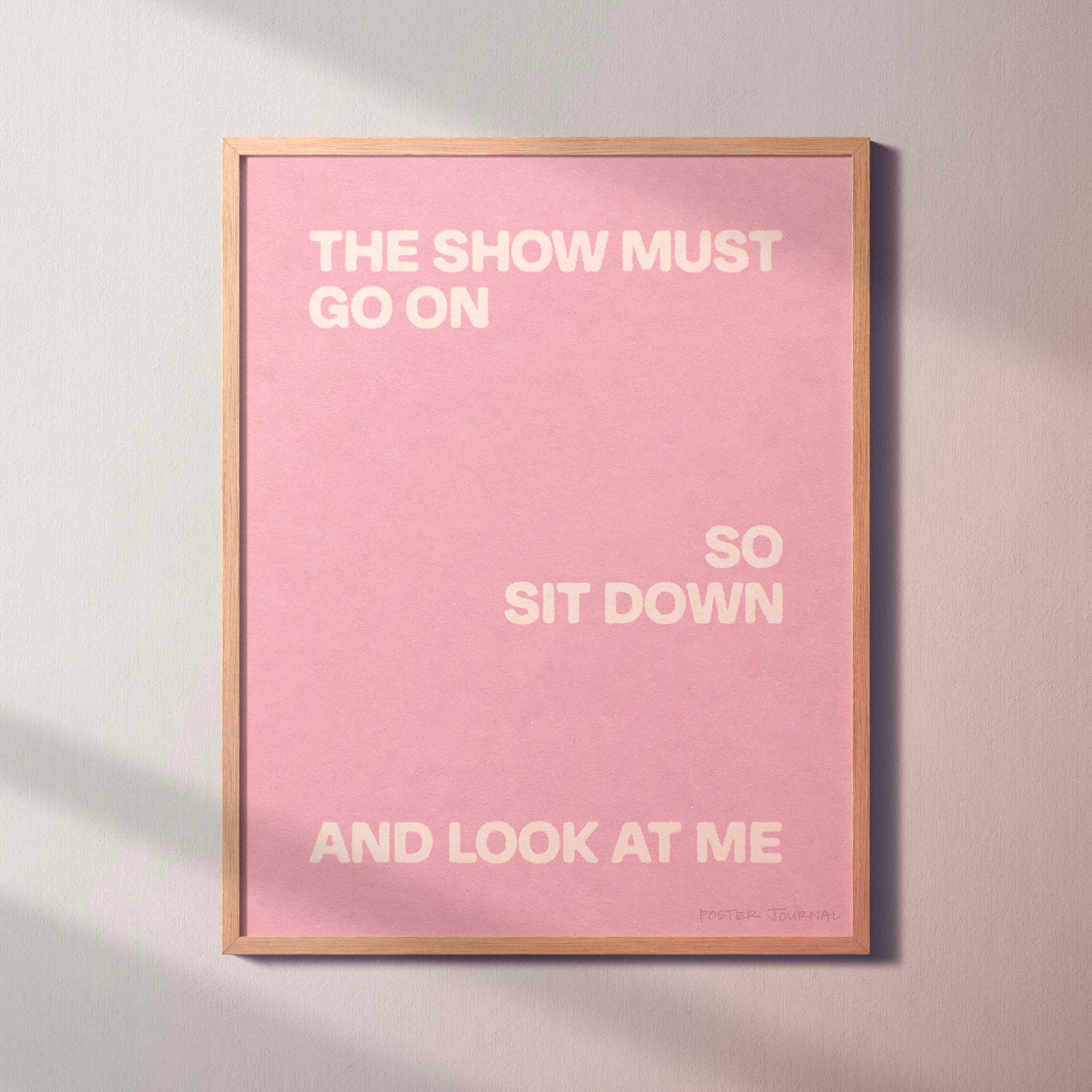 SHOW PRINT