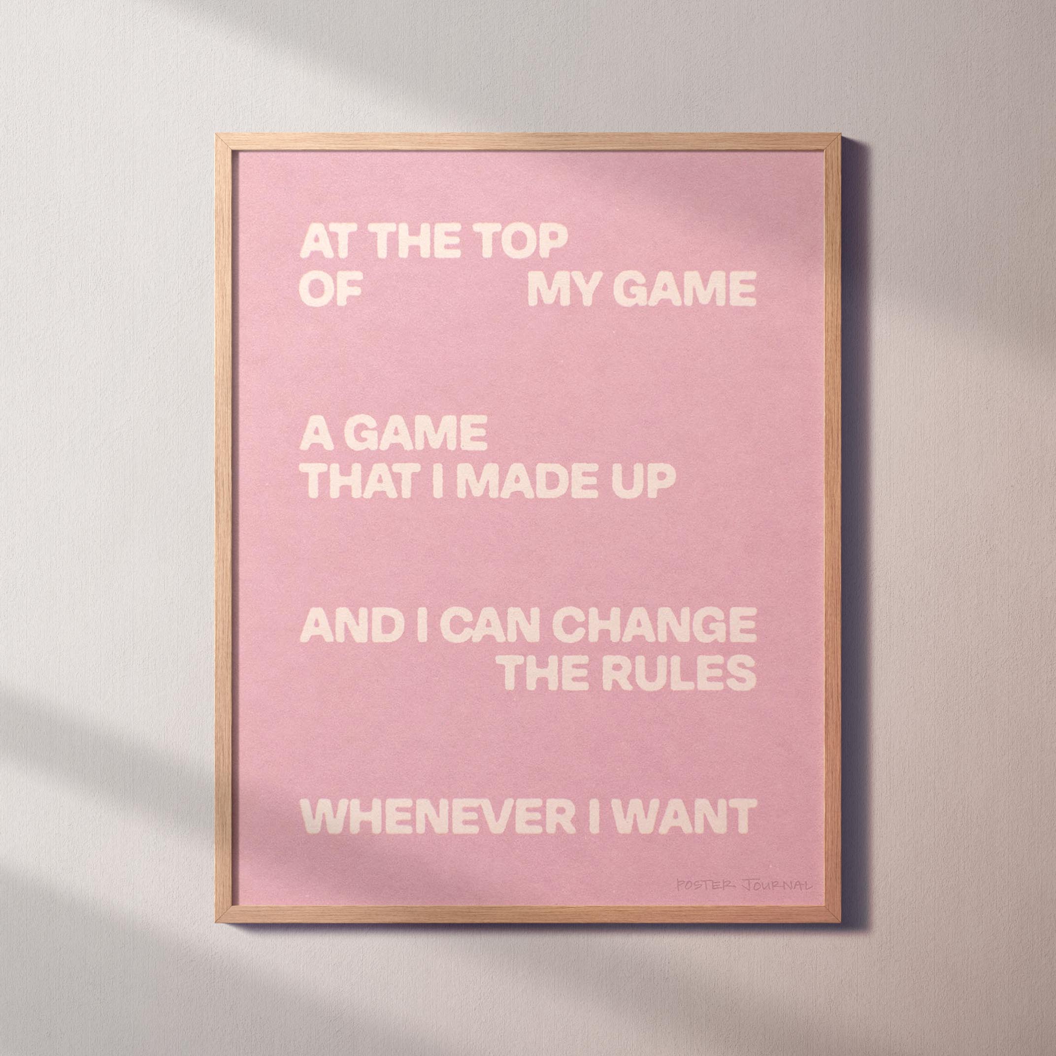 GAME PRINT