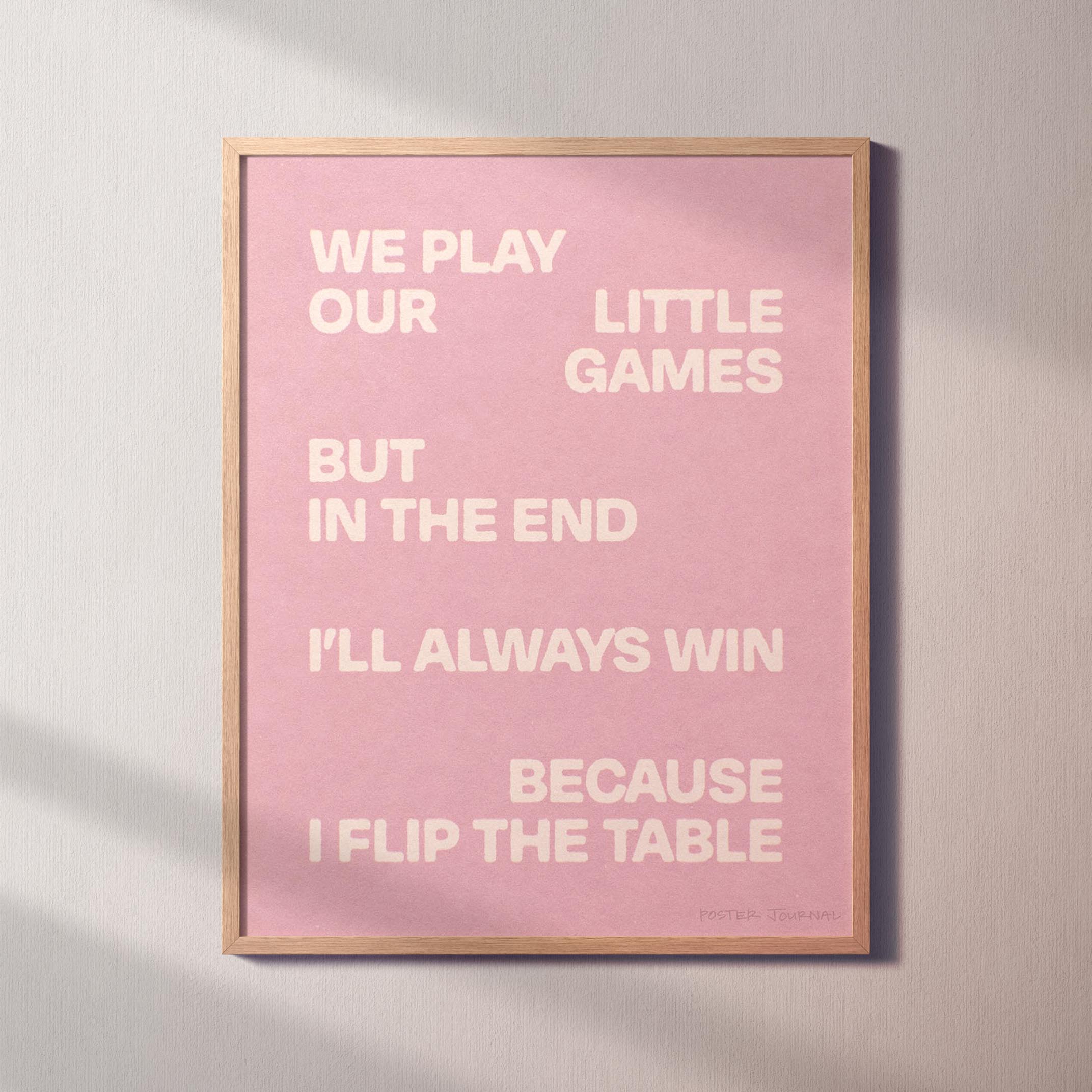 TABLE PRINT