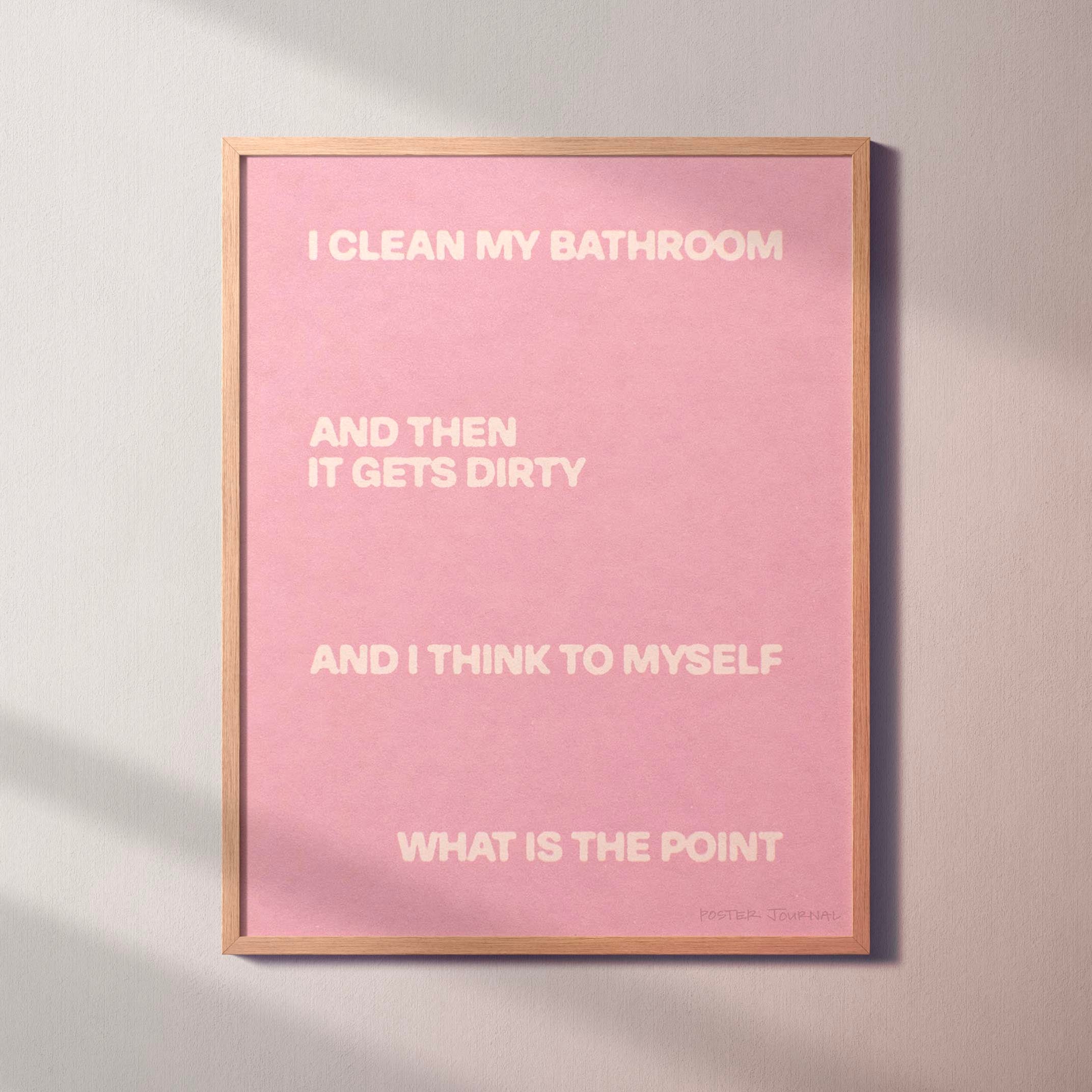 BATHROOM PRINT