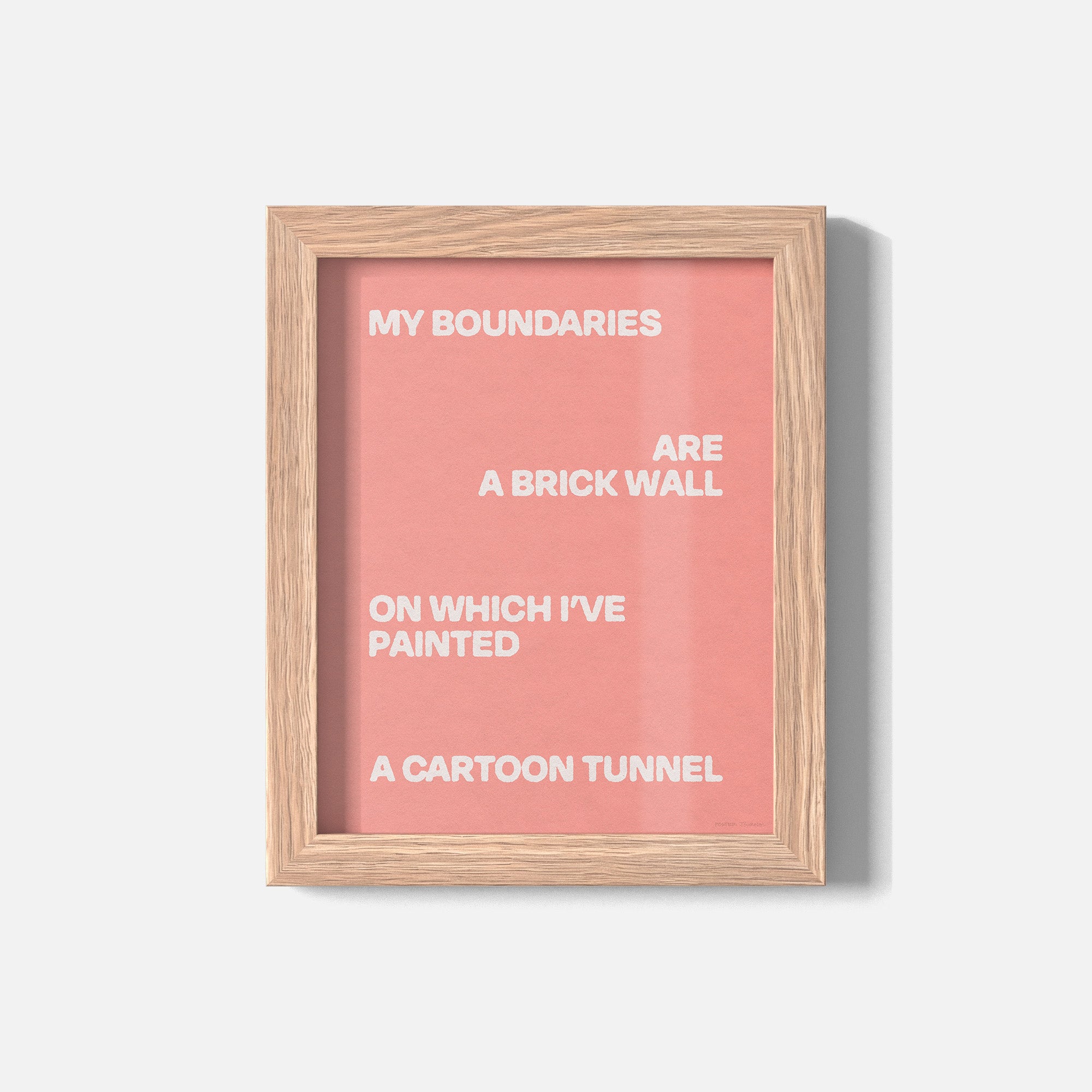 BOUNDARIES PRINT
