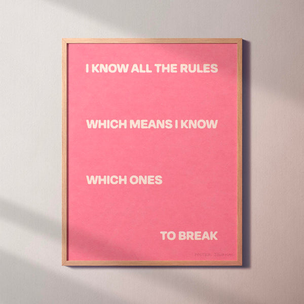 BREAK PRINT