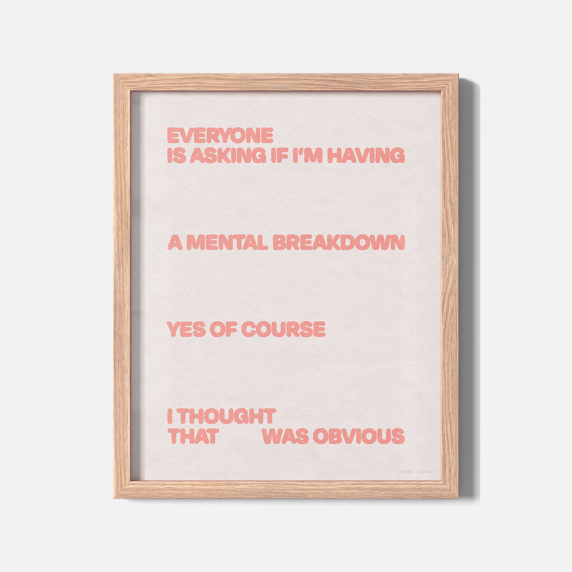 BREAKDOWN PRINT