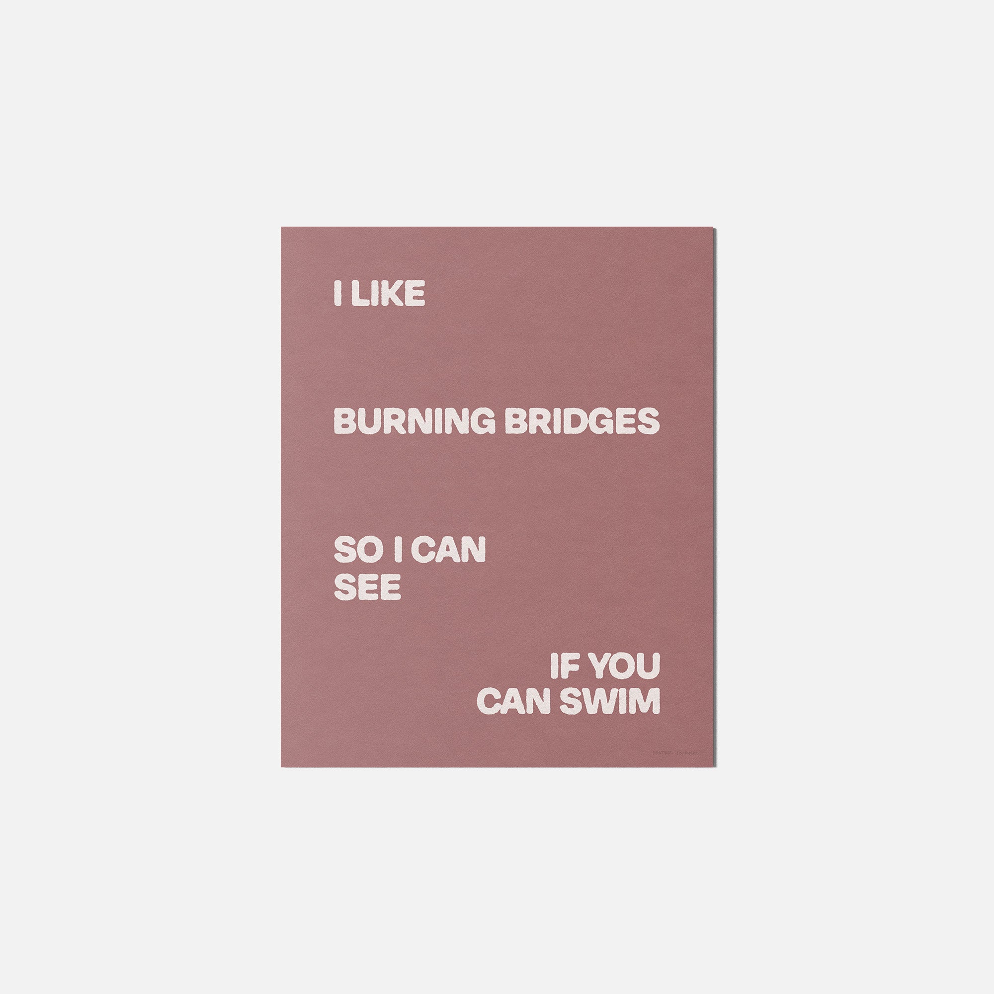 BRIDGES PRINT