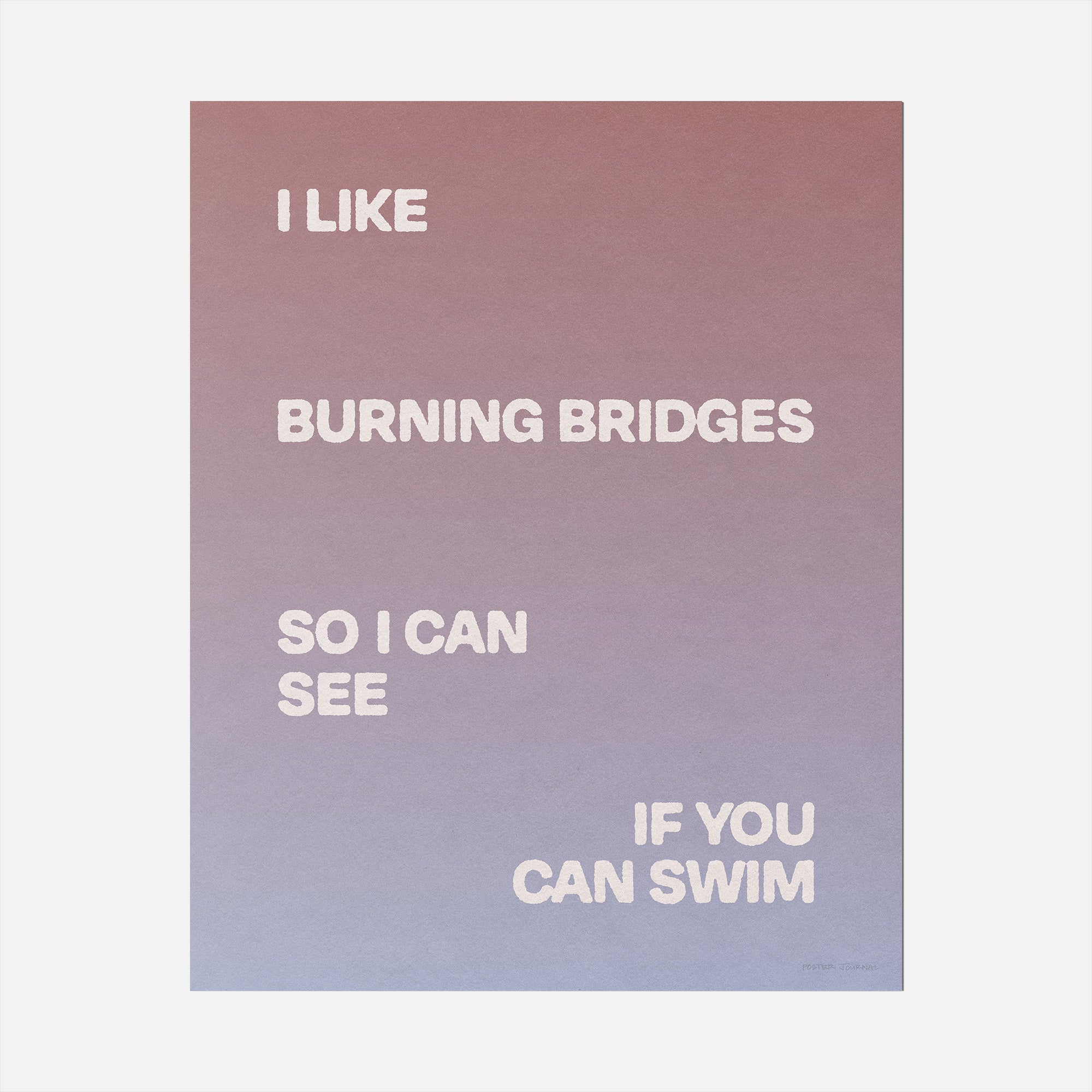 BRIDGES PRINT