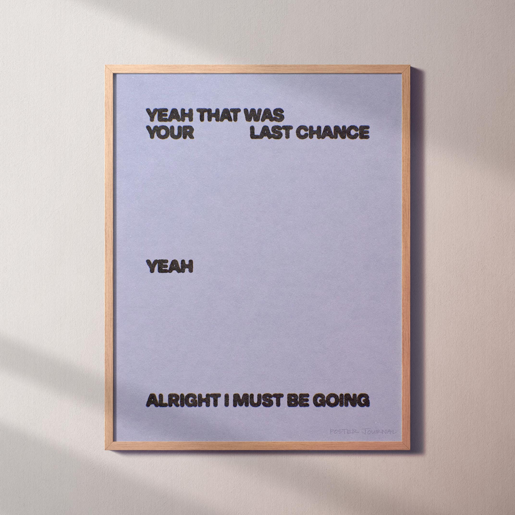 CHANCE PRINT