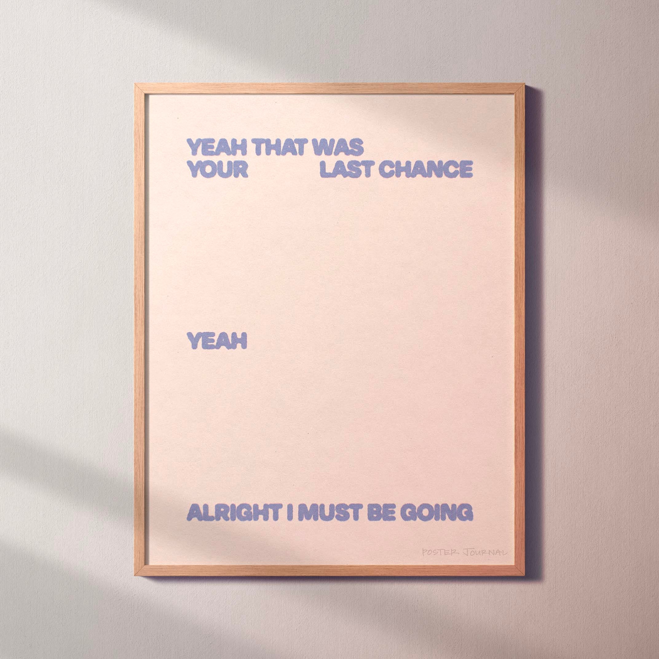 CHANCE PRINT