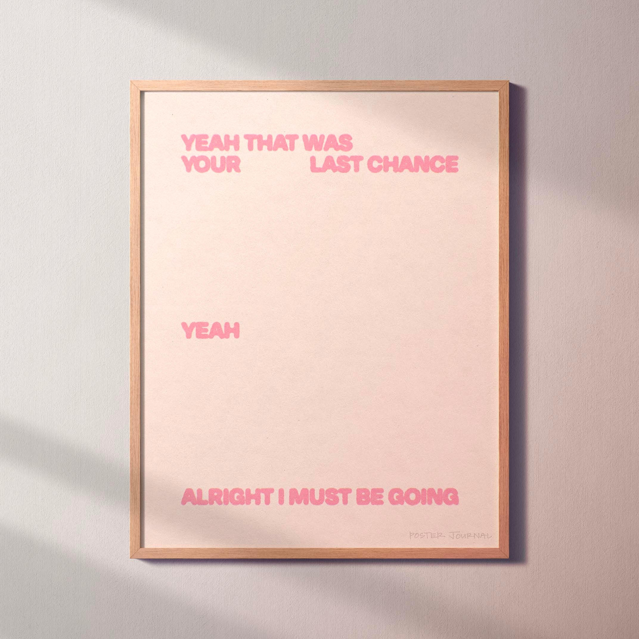 CHANCE PRINT