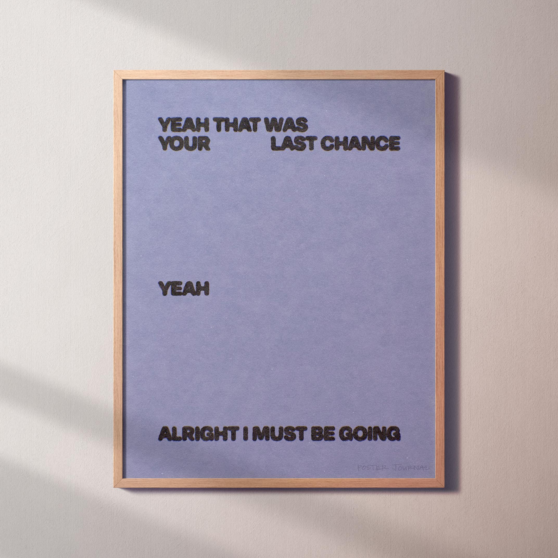 CHANCE PRINT