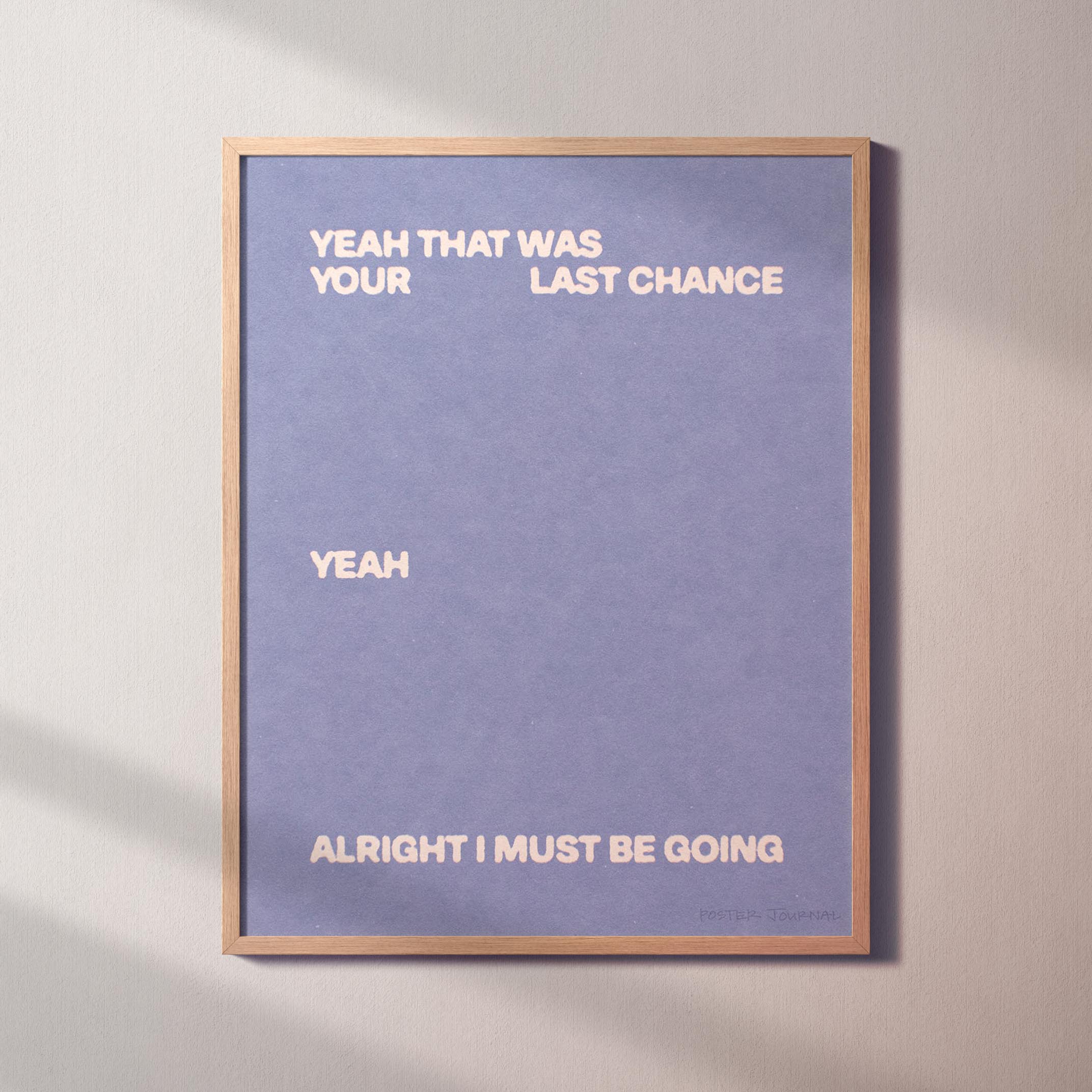 CHANCE PRINT