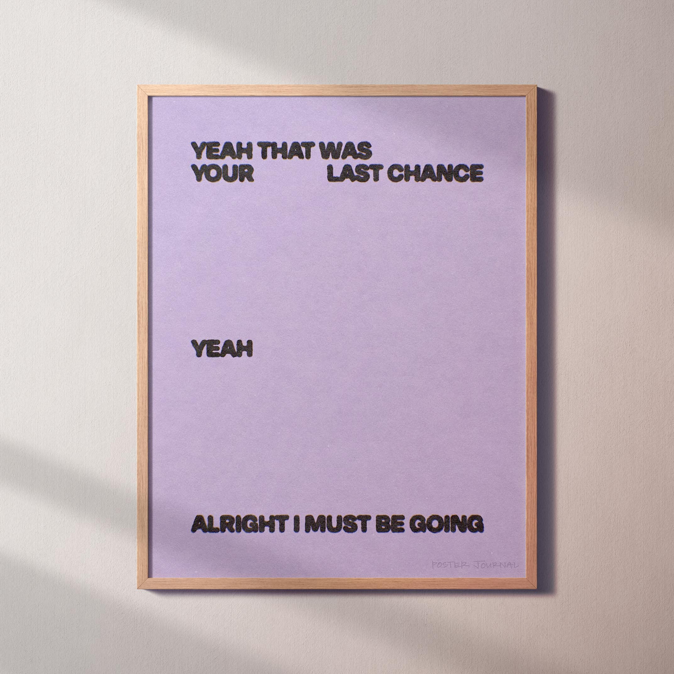 CHANCE PRINT