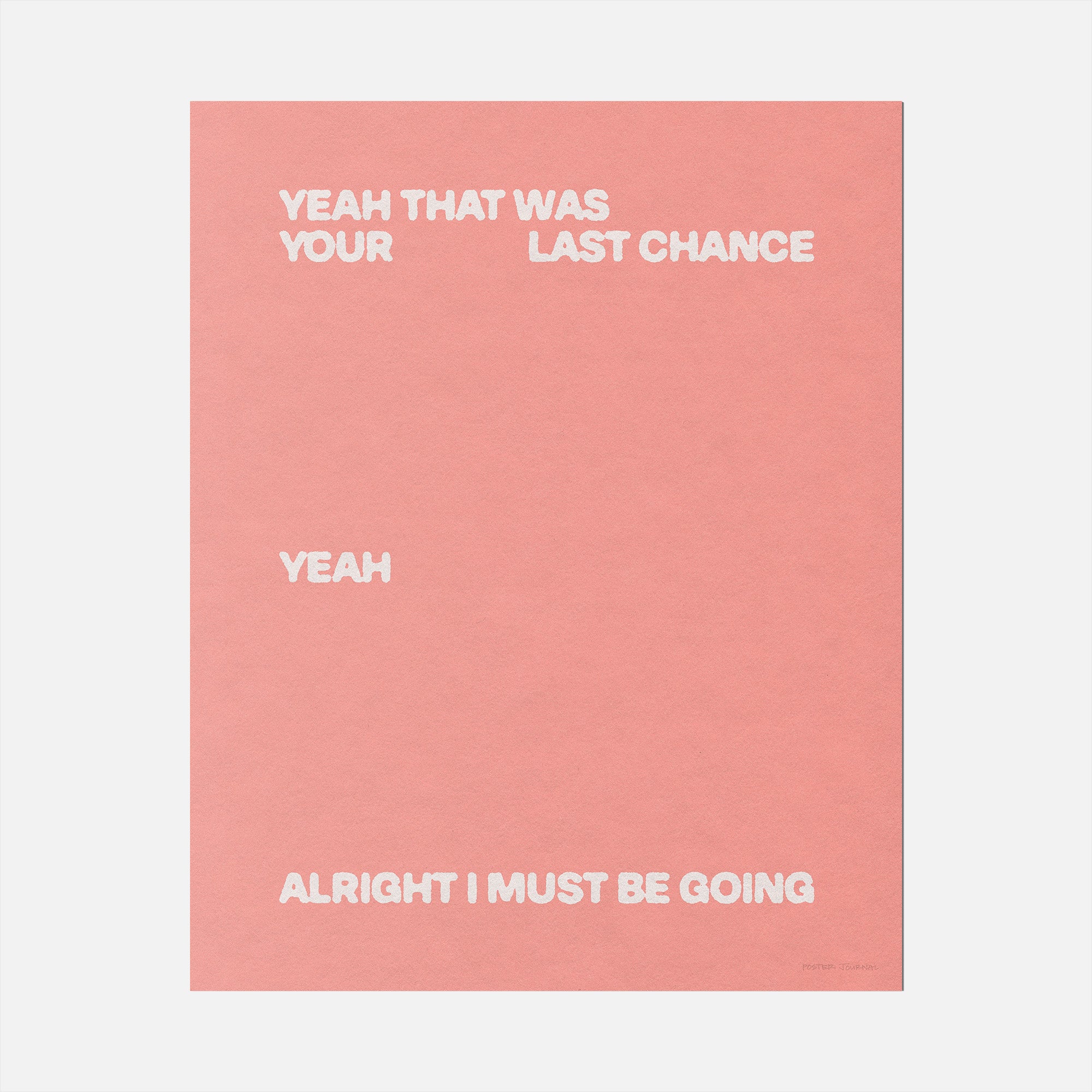 CHANCE PRINT