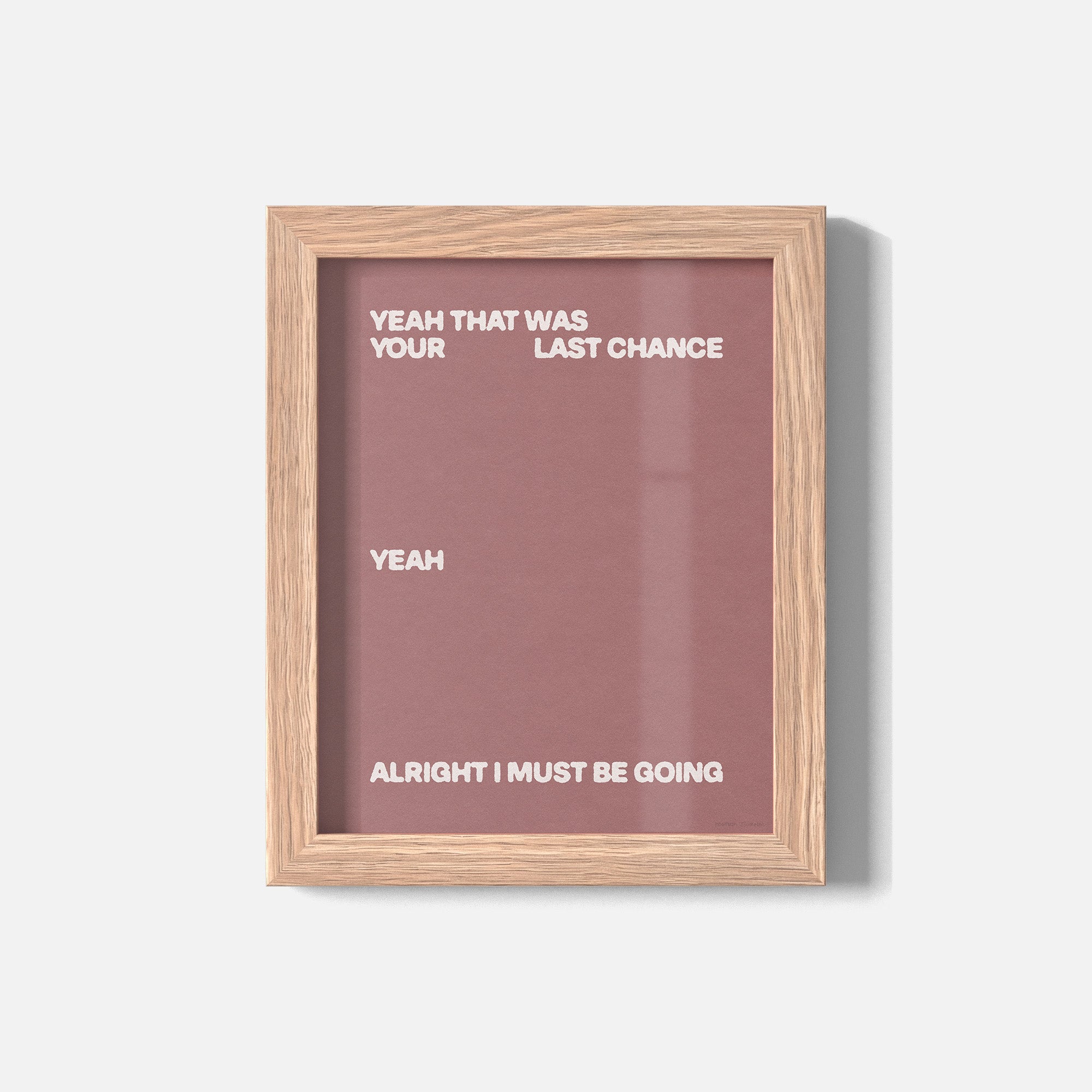 CHANCE PRINT
