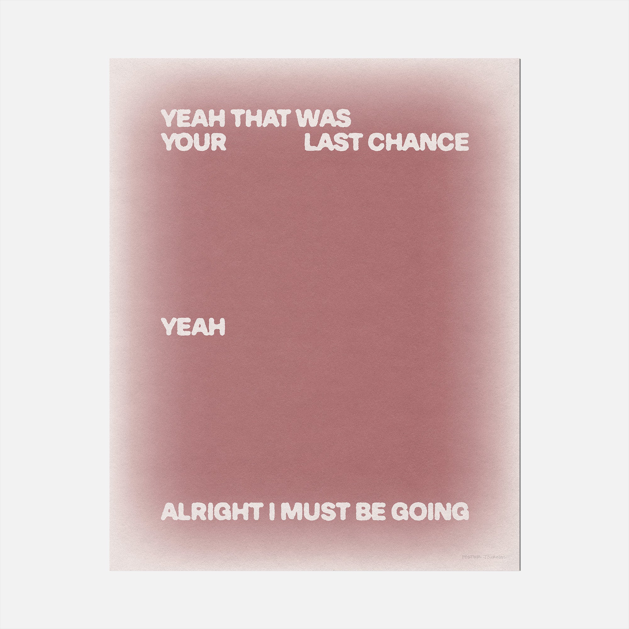CHANCE PRINT