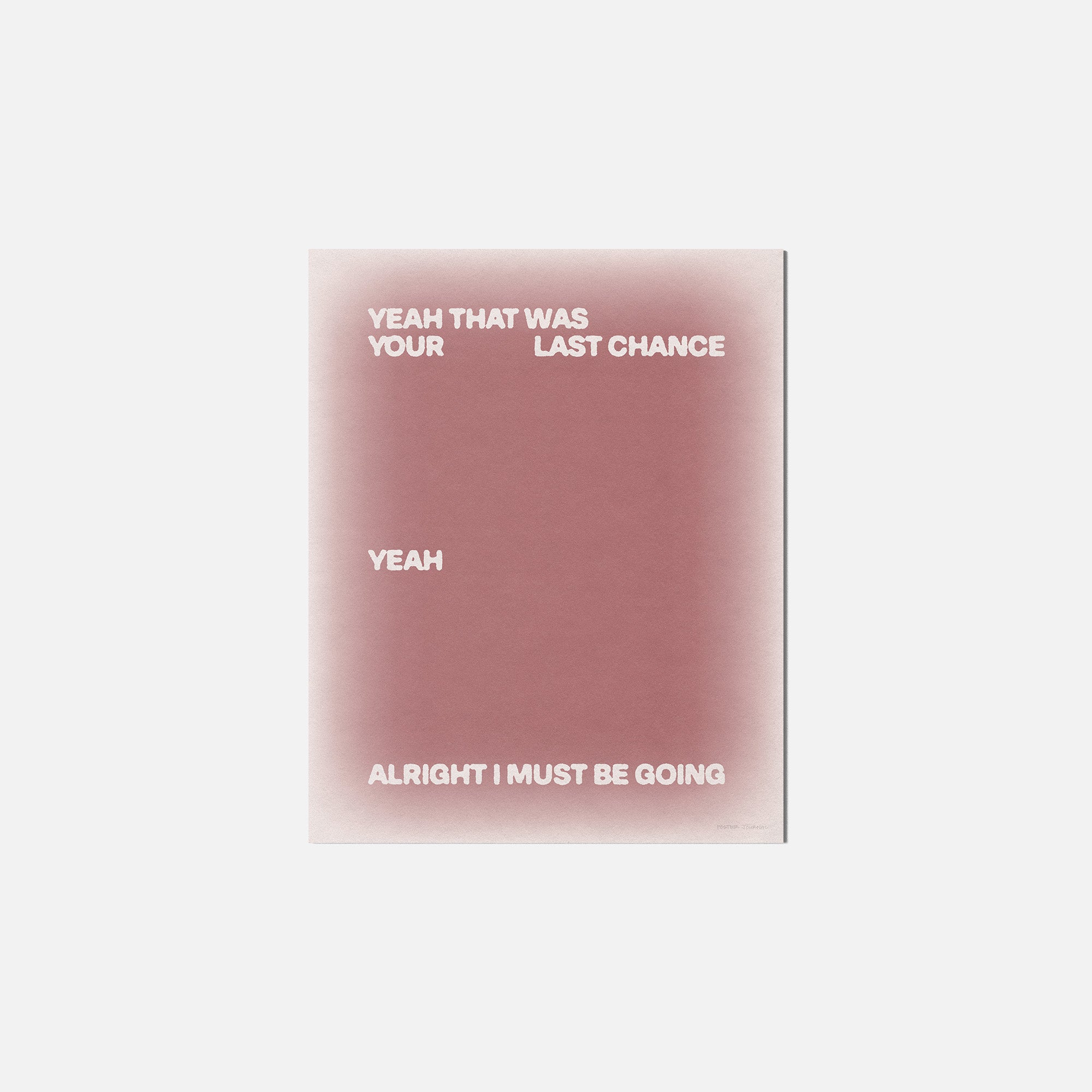 CHANCE PRINT