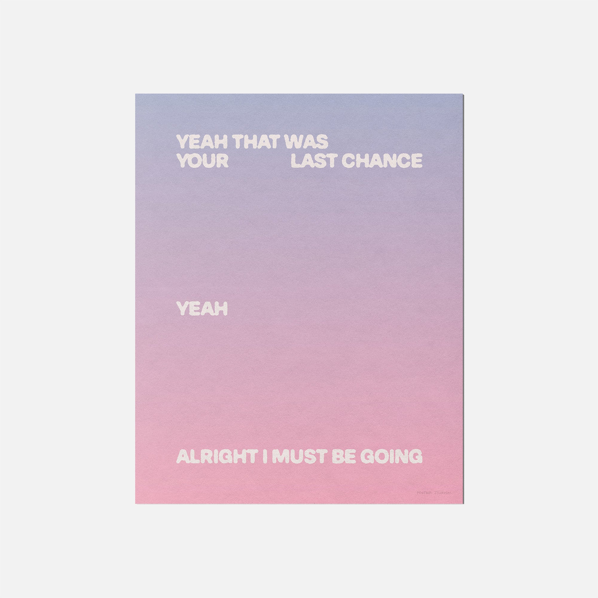 CHANCE PRINT