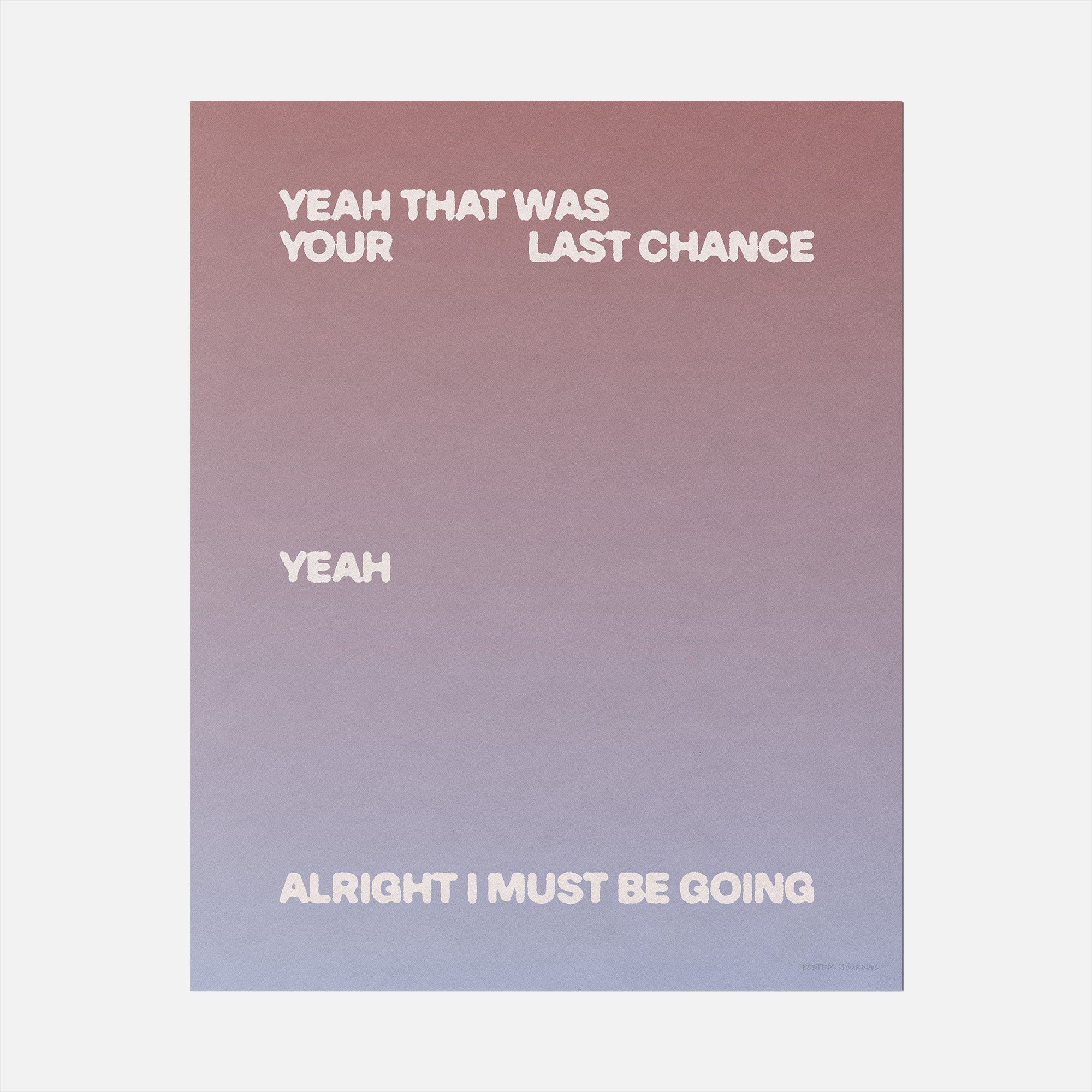 CHANCE PRINT