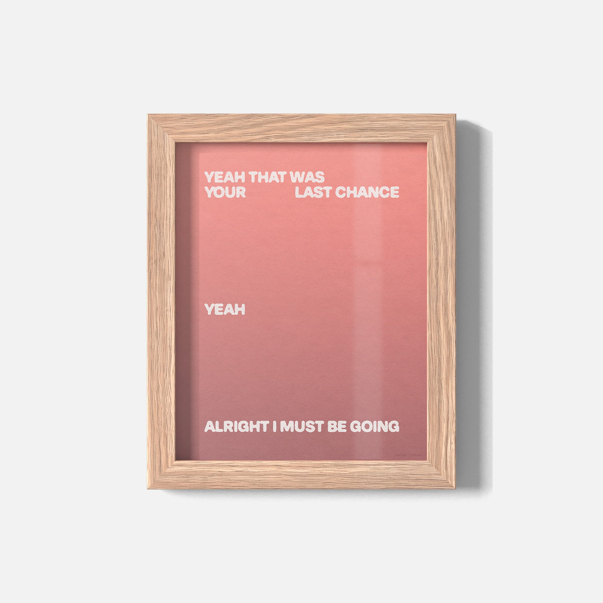 CHANCE PRINT