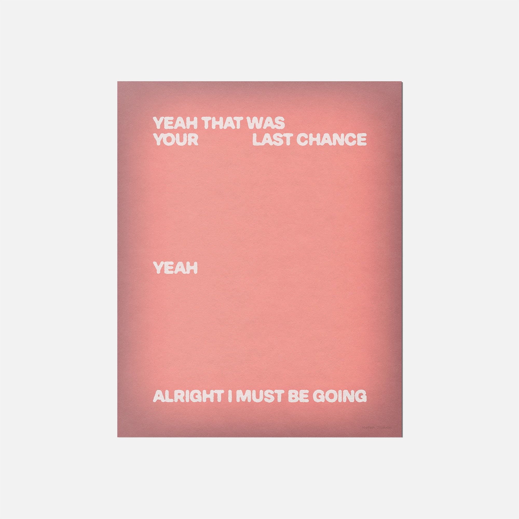 CHANCE PRINT