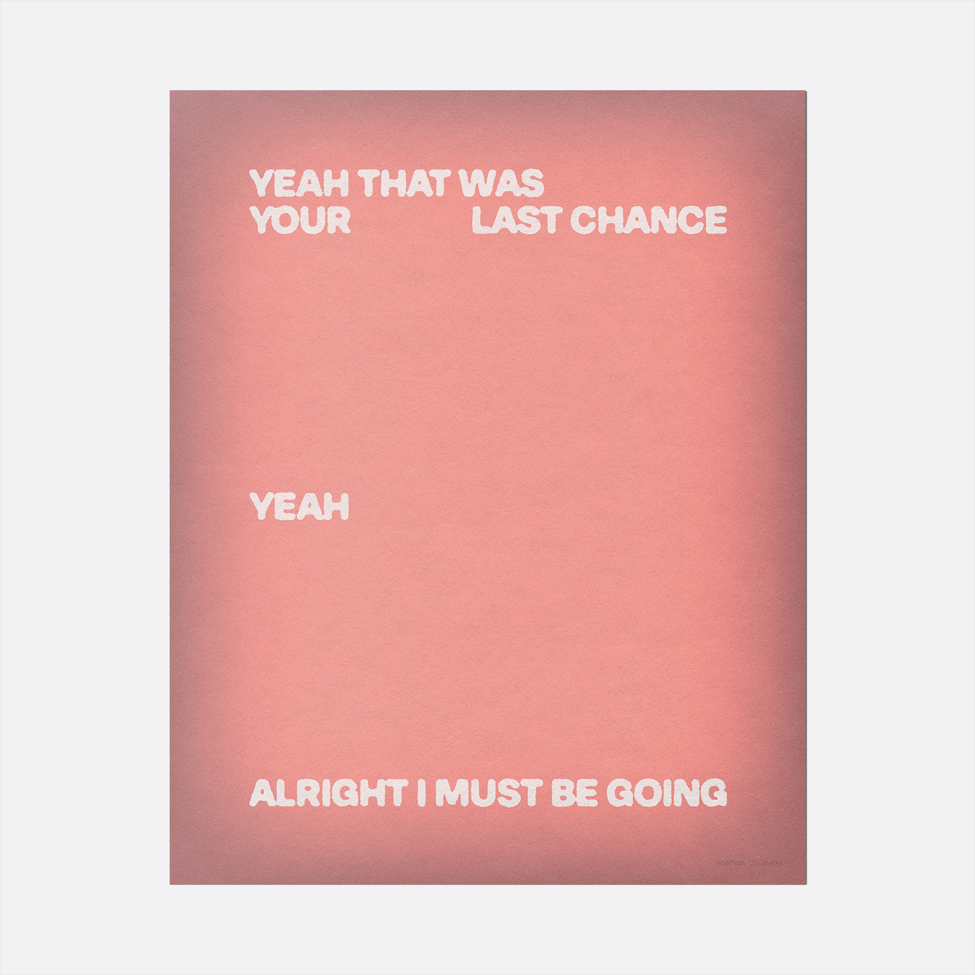 CHANCE PRINT
