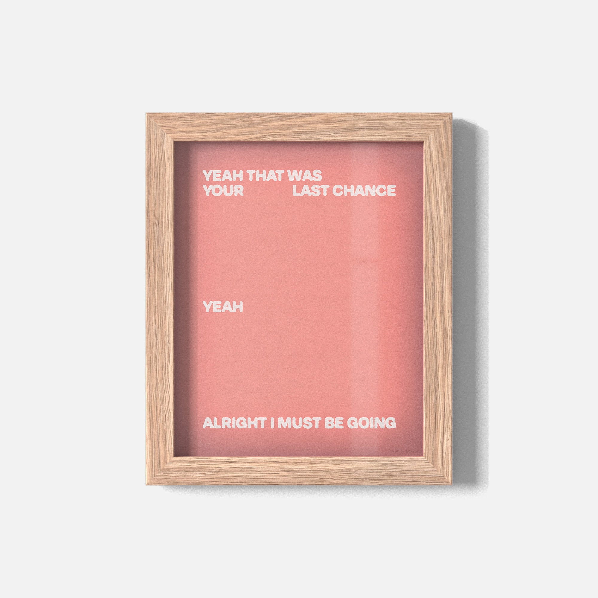 CHANCE PRINT
