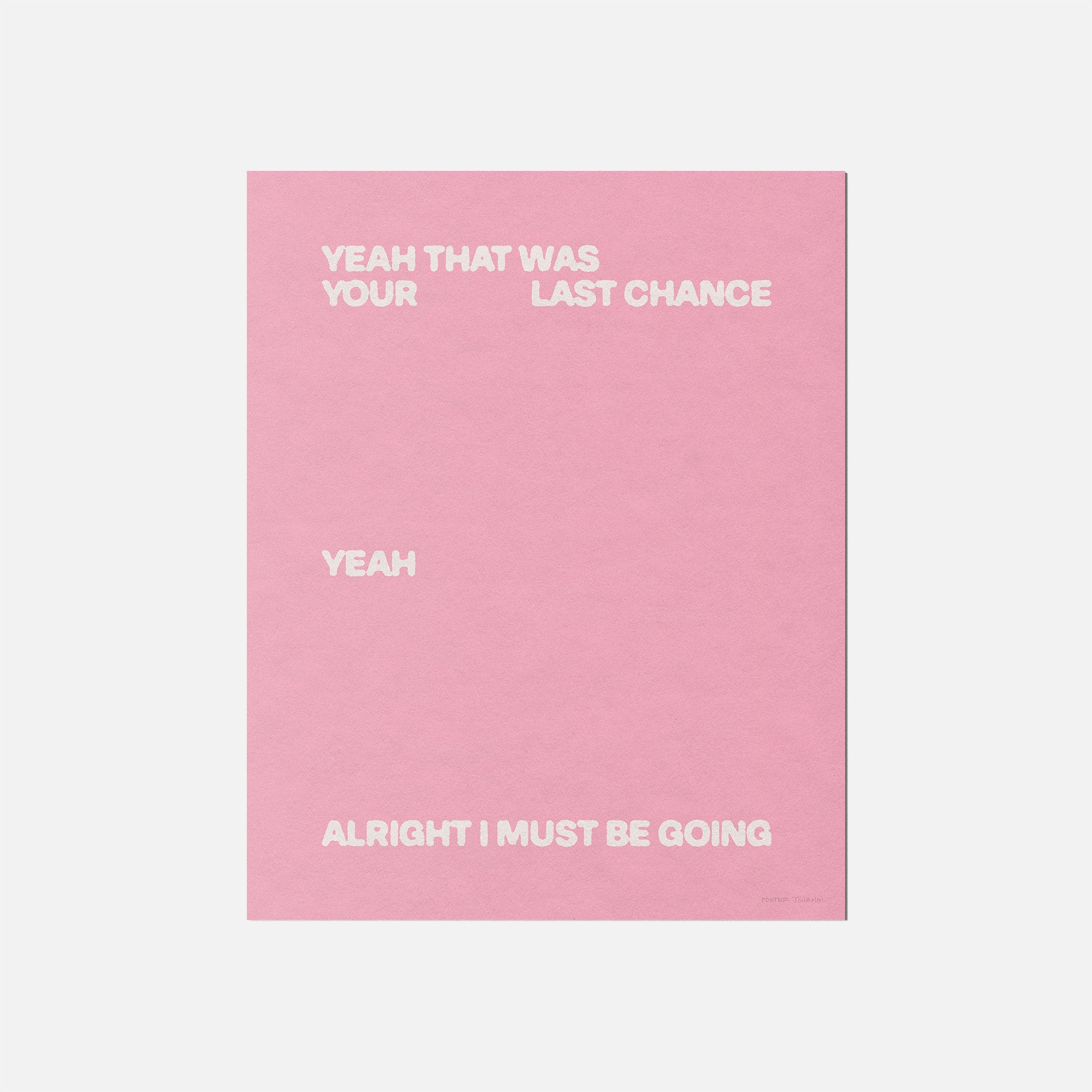 CHANCE PRINT