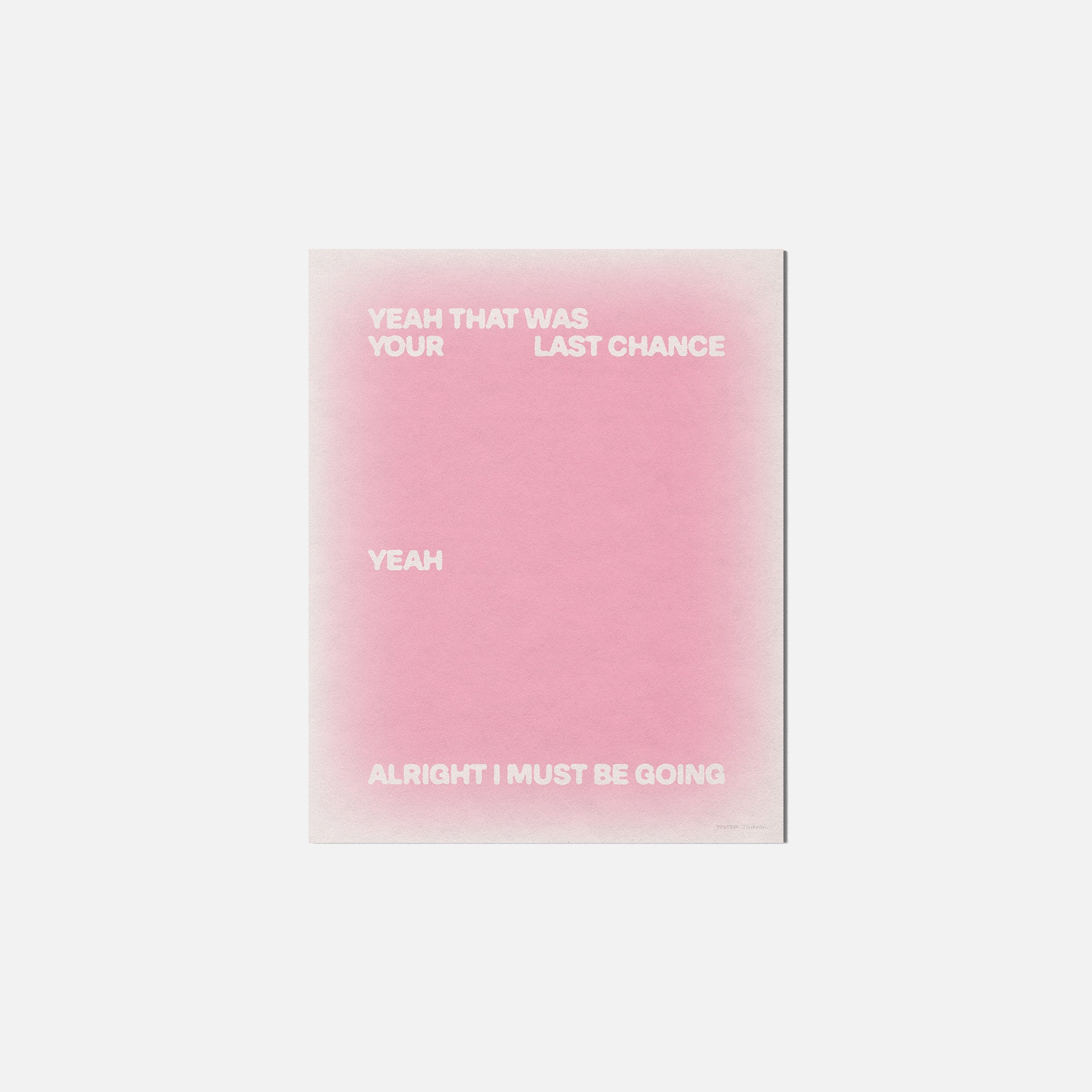 CHANCE PRINT