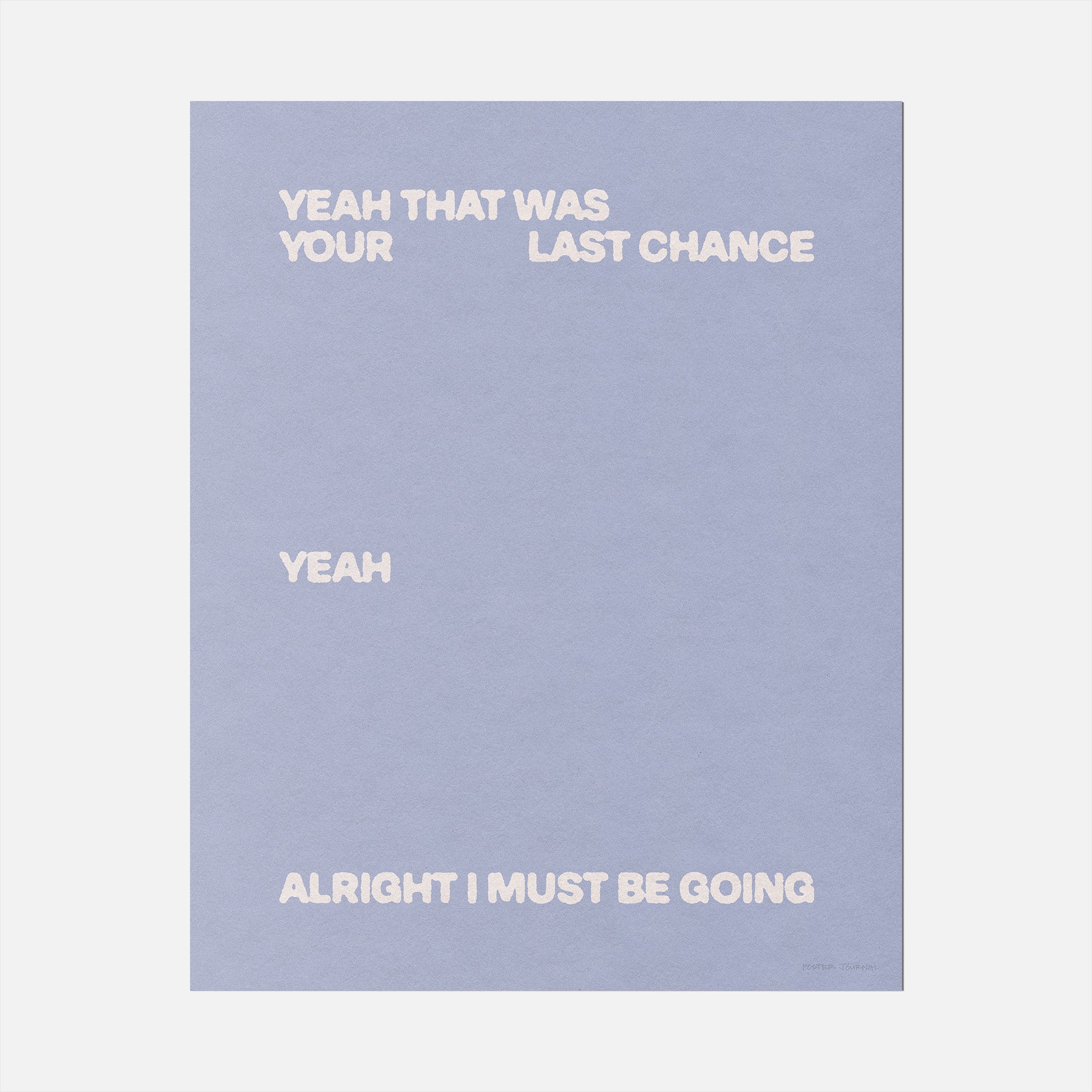 CHANCE PRINT