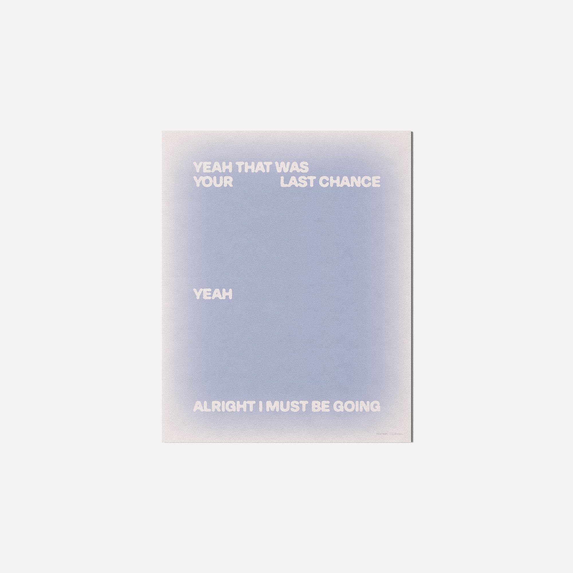 CHANCE PRINT