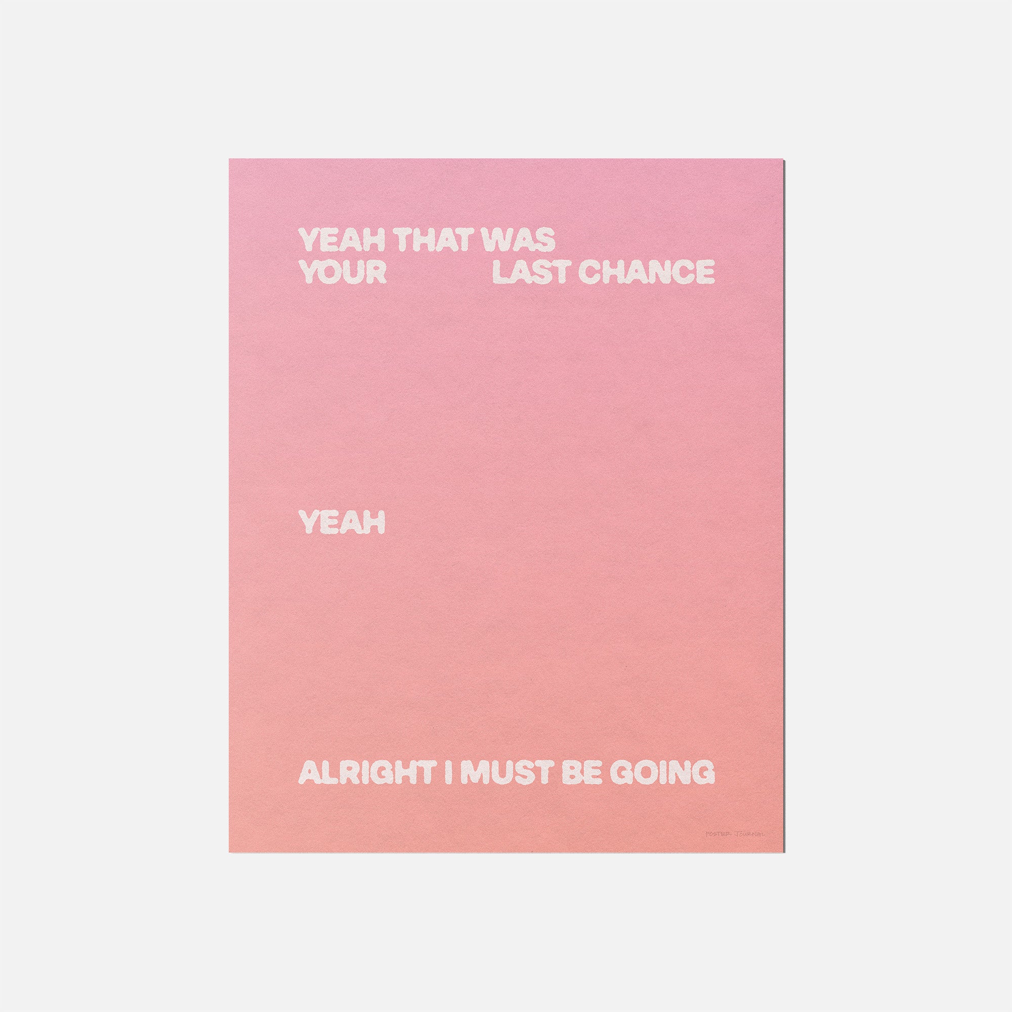 CHANCE PRINT
