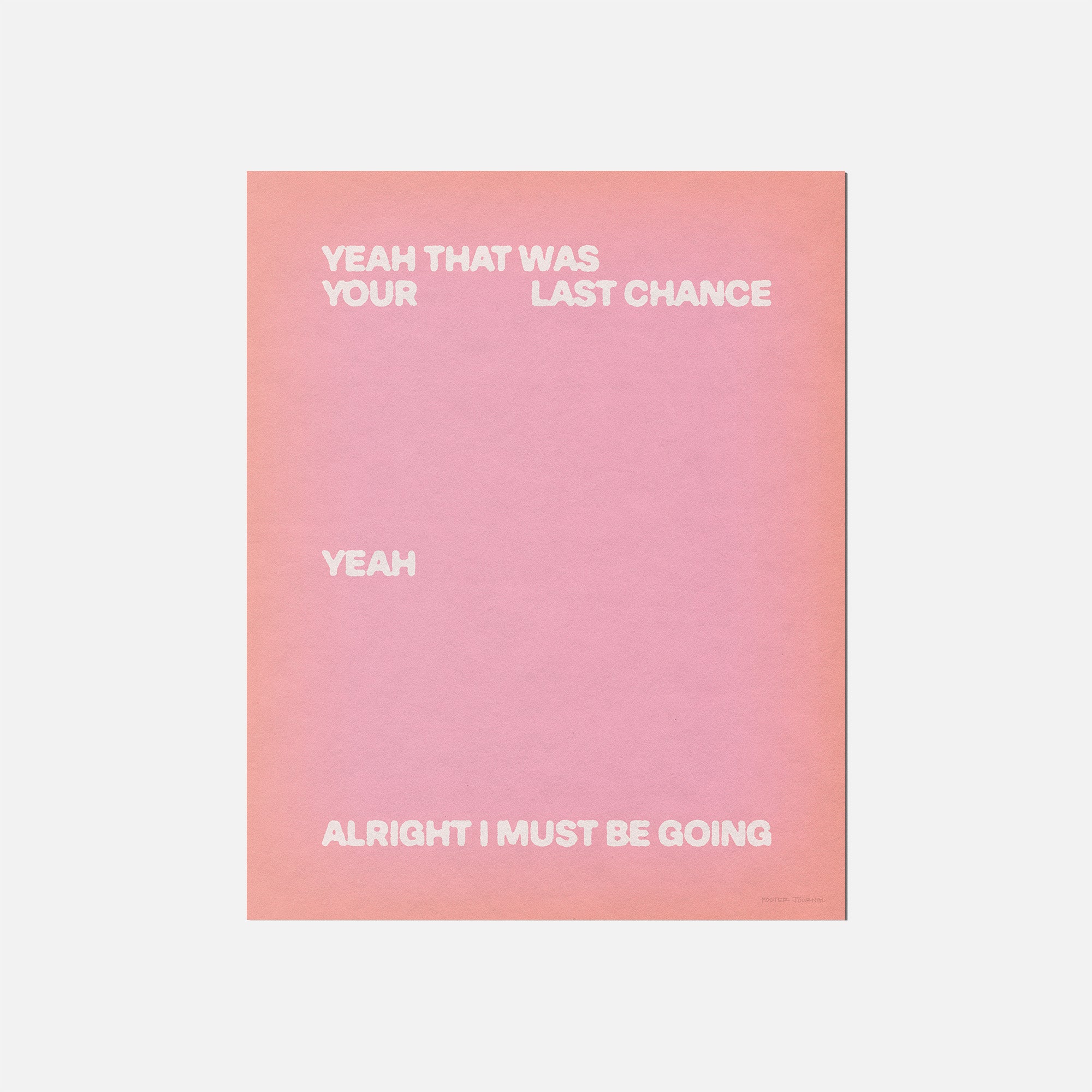 CHANCE PRINT