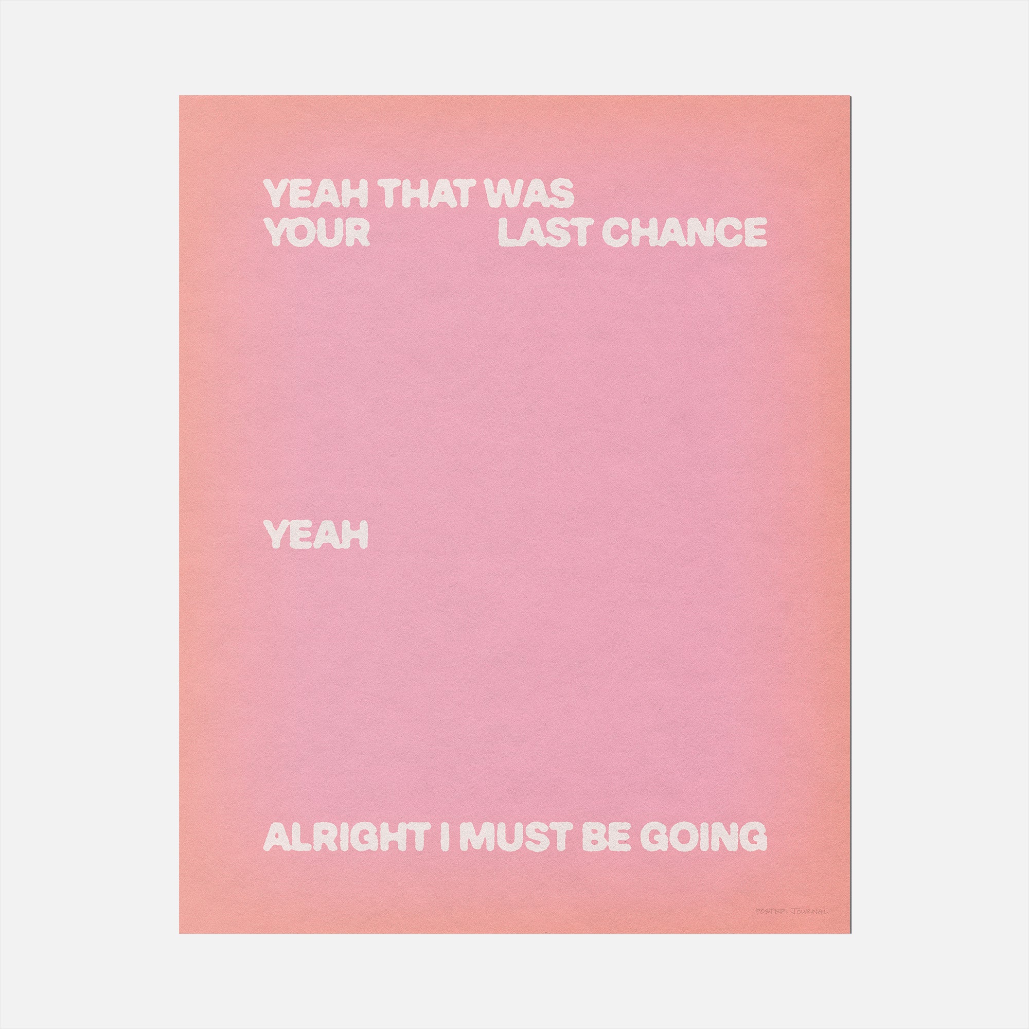 CHANCE PRINT