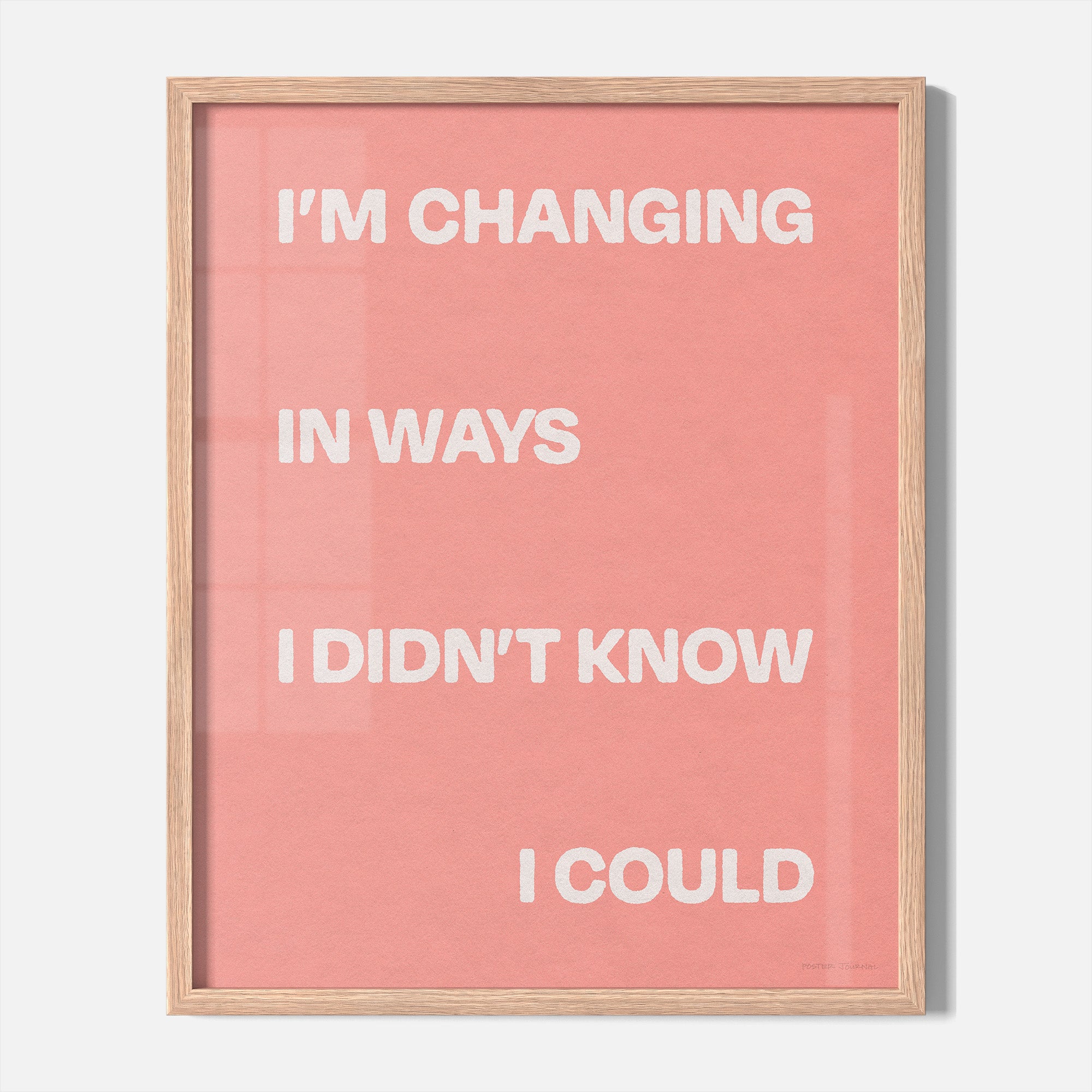CHANGING PRINT