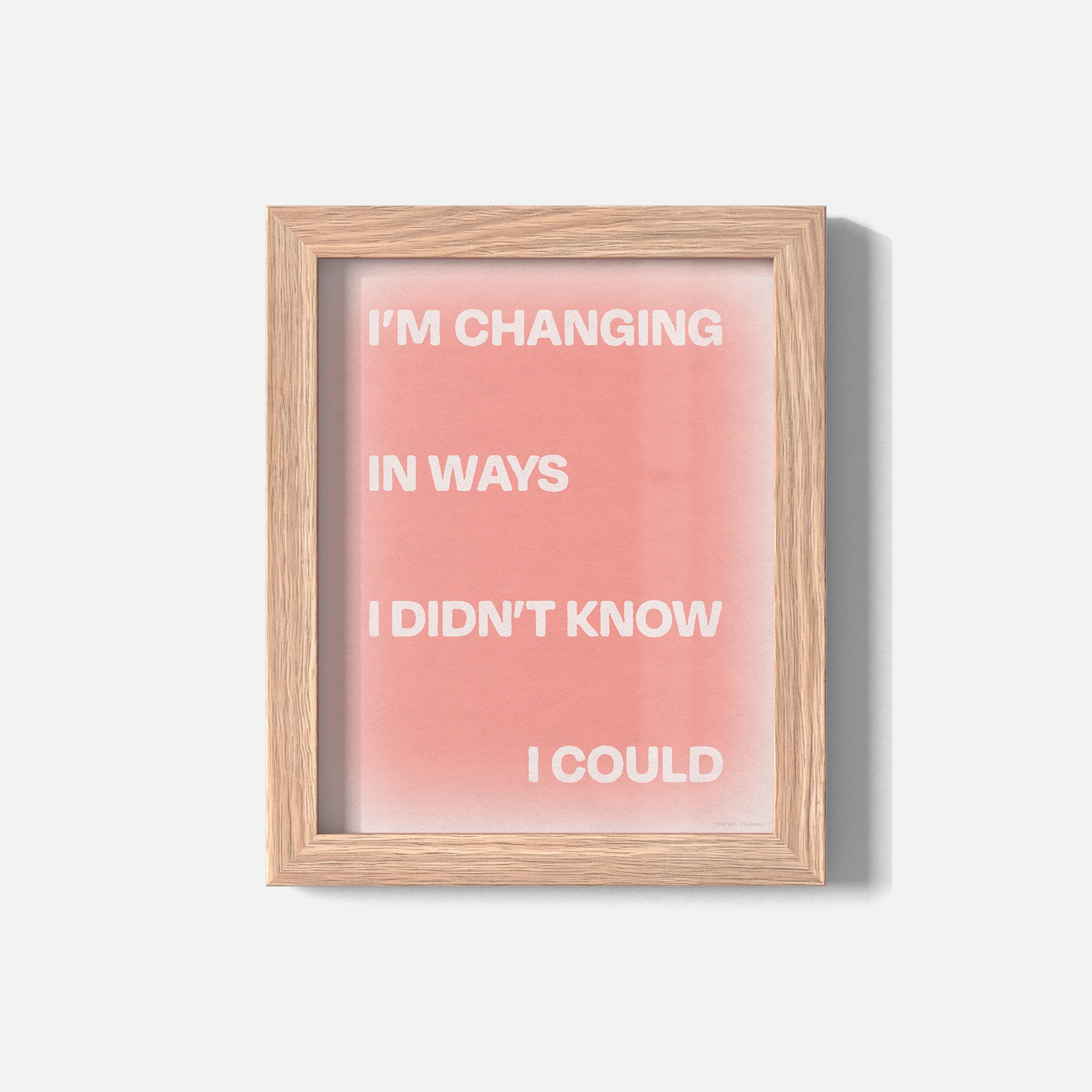 CHANGING PRINT