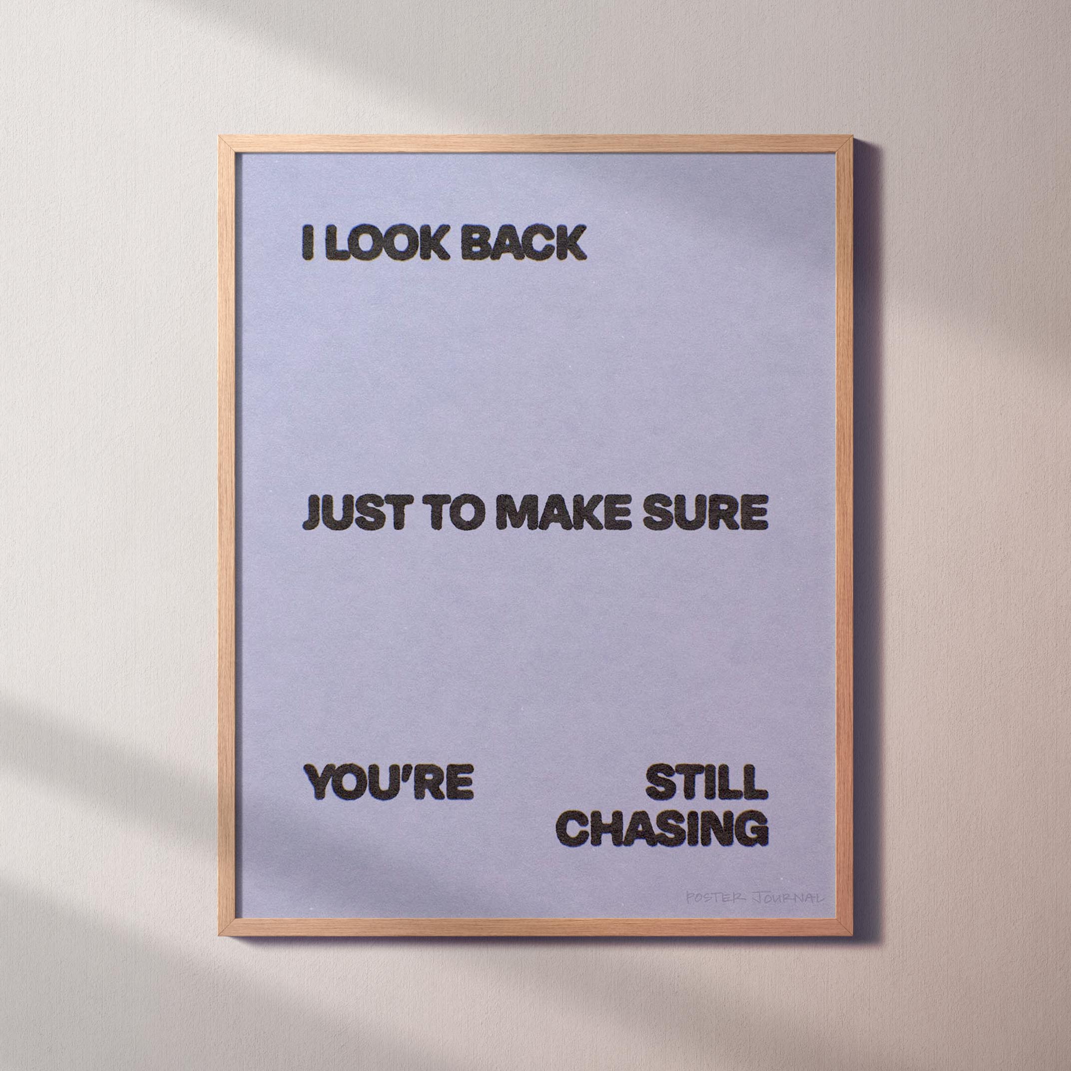 CHASING PRINT