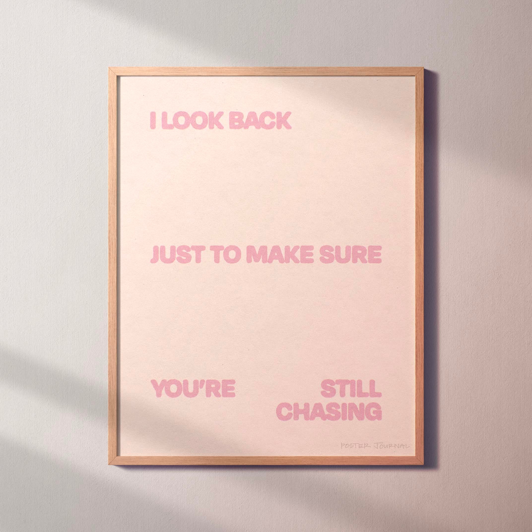 CHASING PRINT