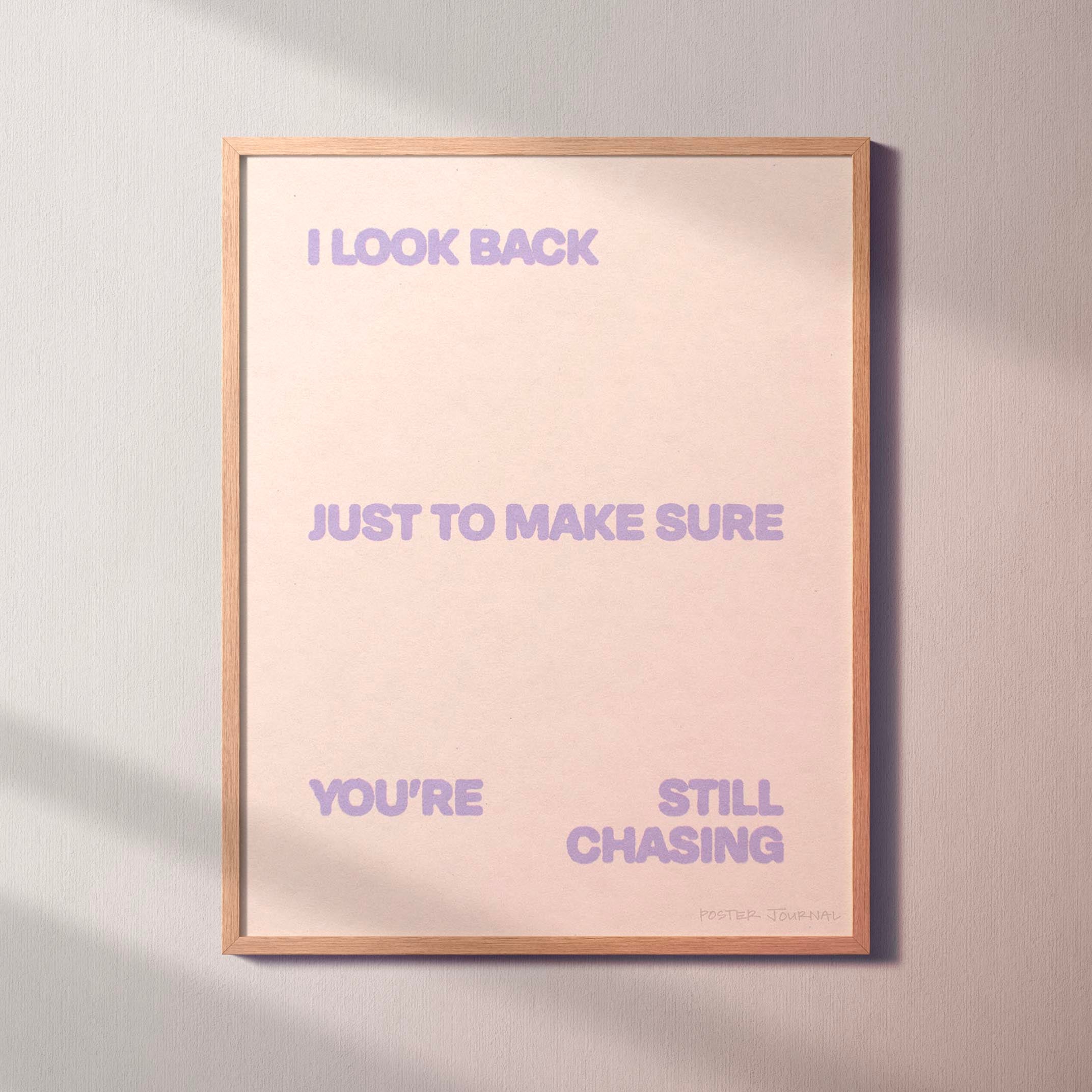 CHASING PRINT