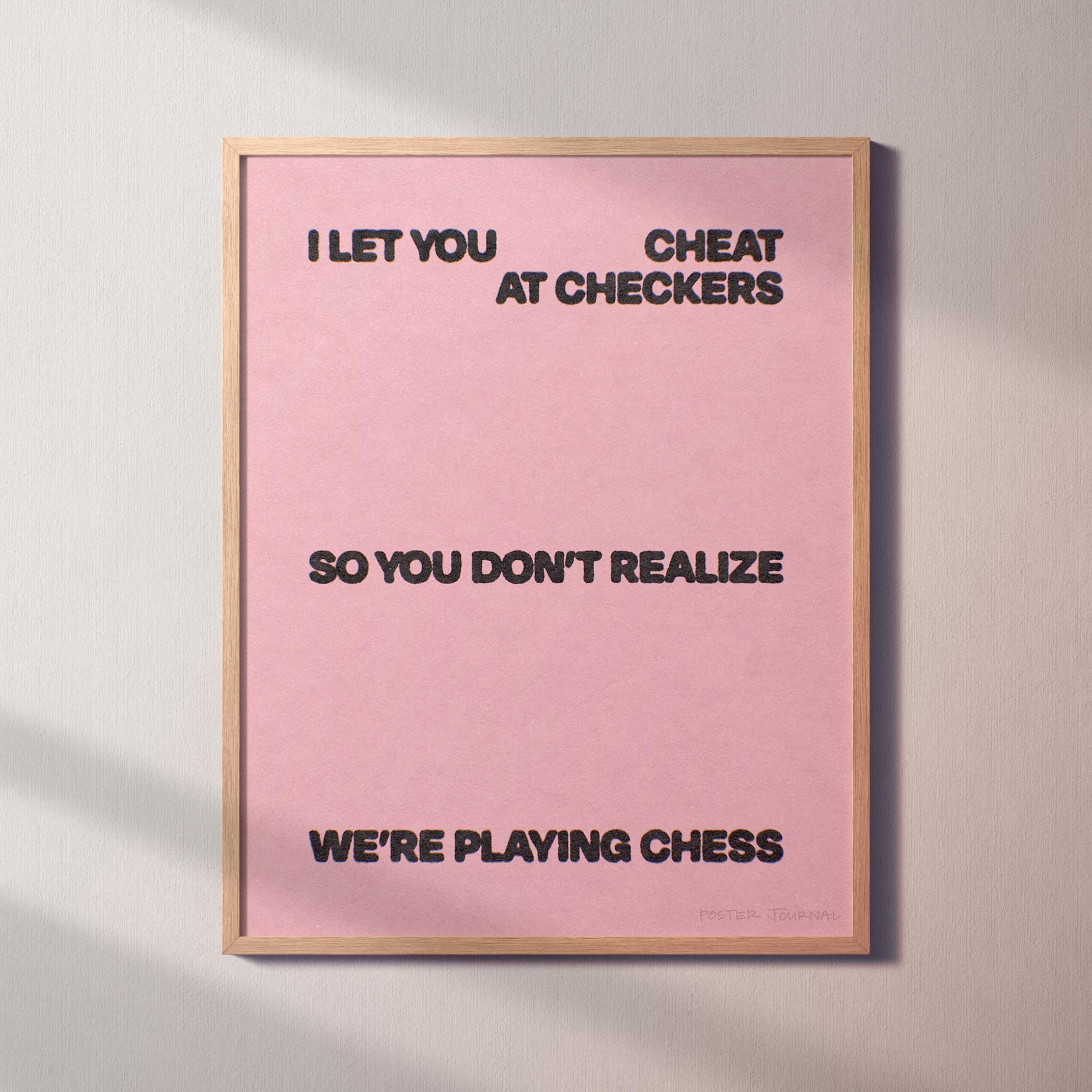 CHECKERS PRINT