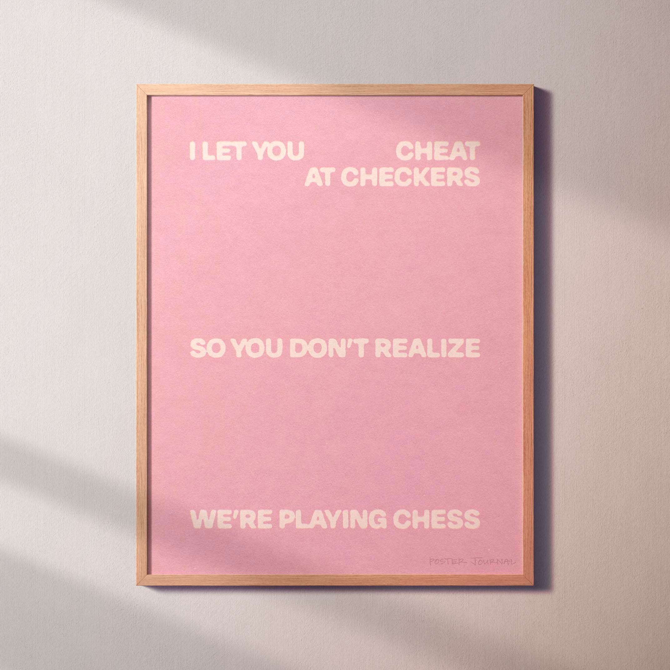CHECKERS PRINT