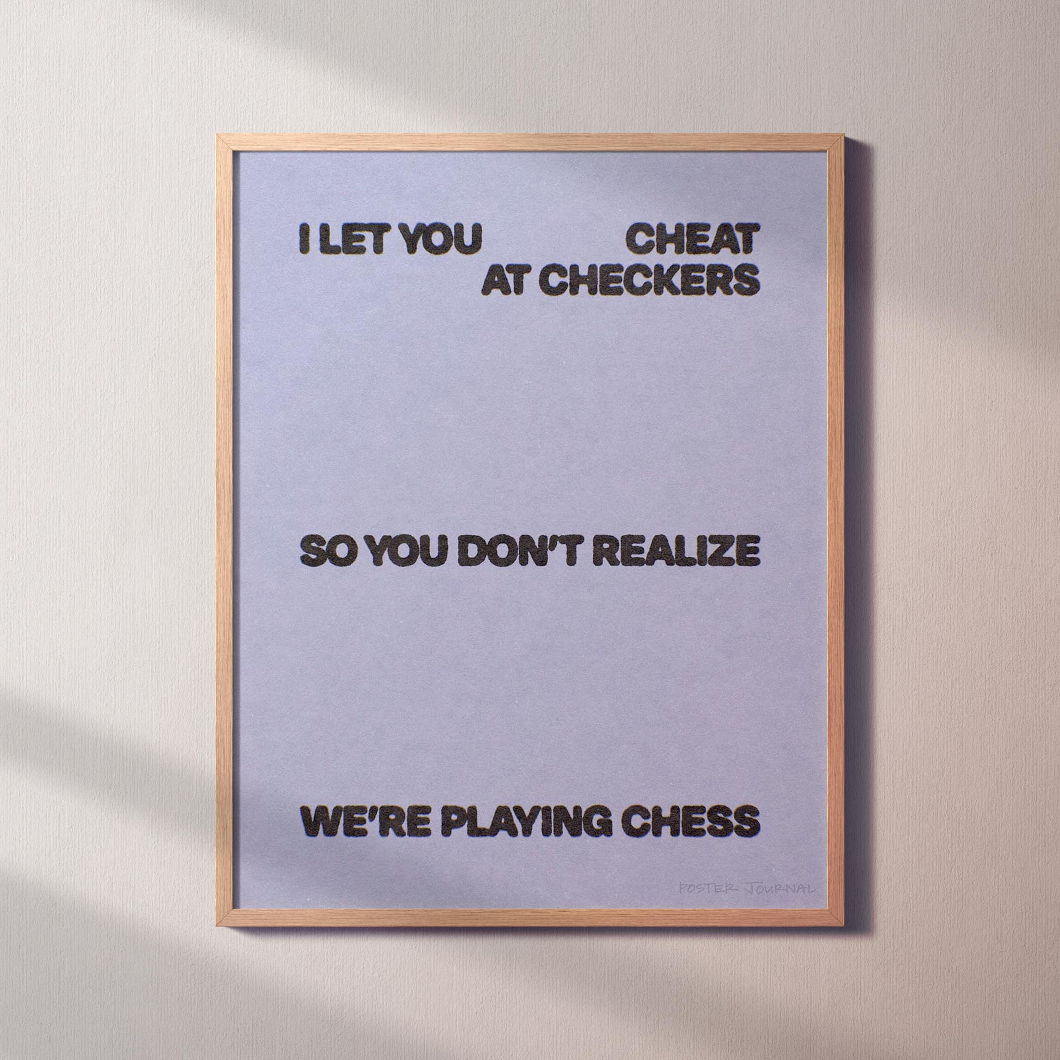 CHECKERS PRINT